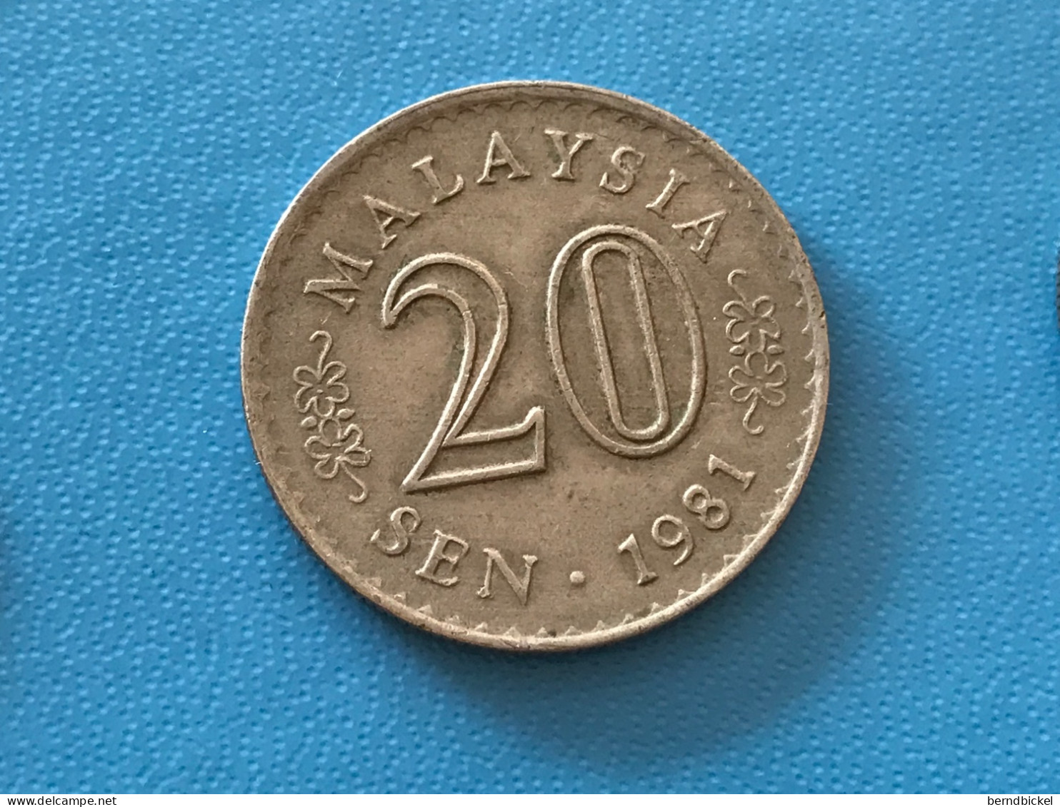 Münze Münzen Umlaufmünze Malaysia 20 Sen 1981 - Maleisië