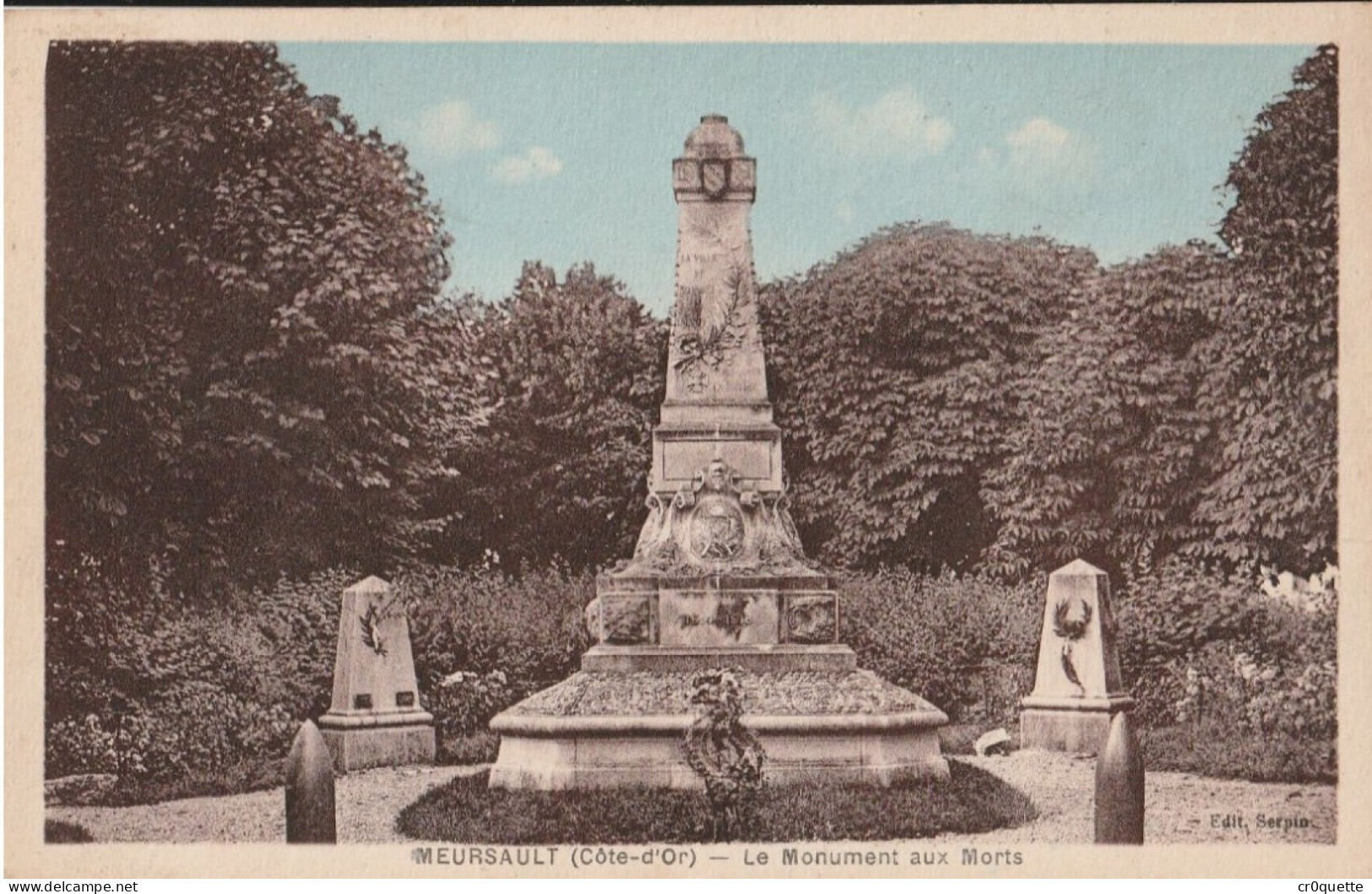 # 21190 MEURSAULT / MONUMENT Aux MORTS - PLACE De La REPUBLIQUE - MAISON MICHELOT (lot De 4 CP) - Meursault