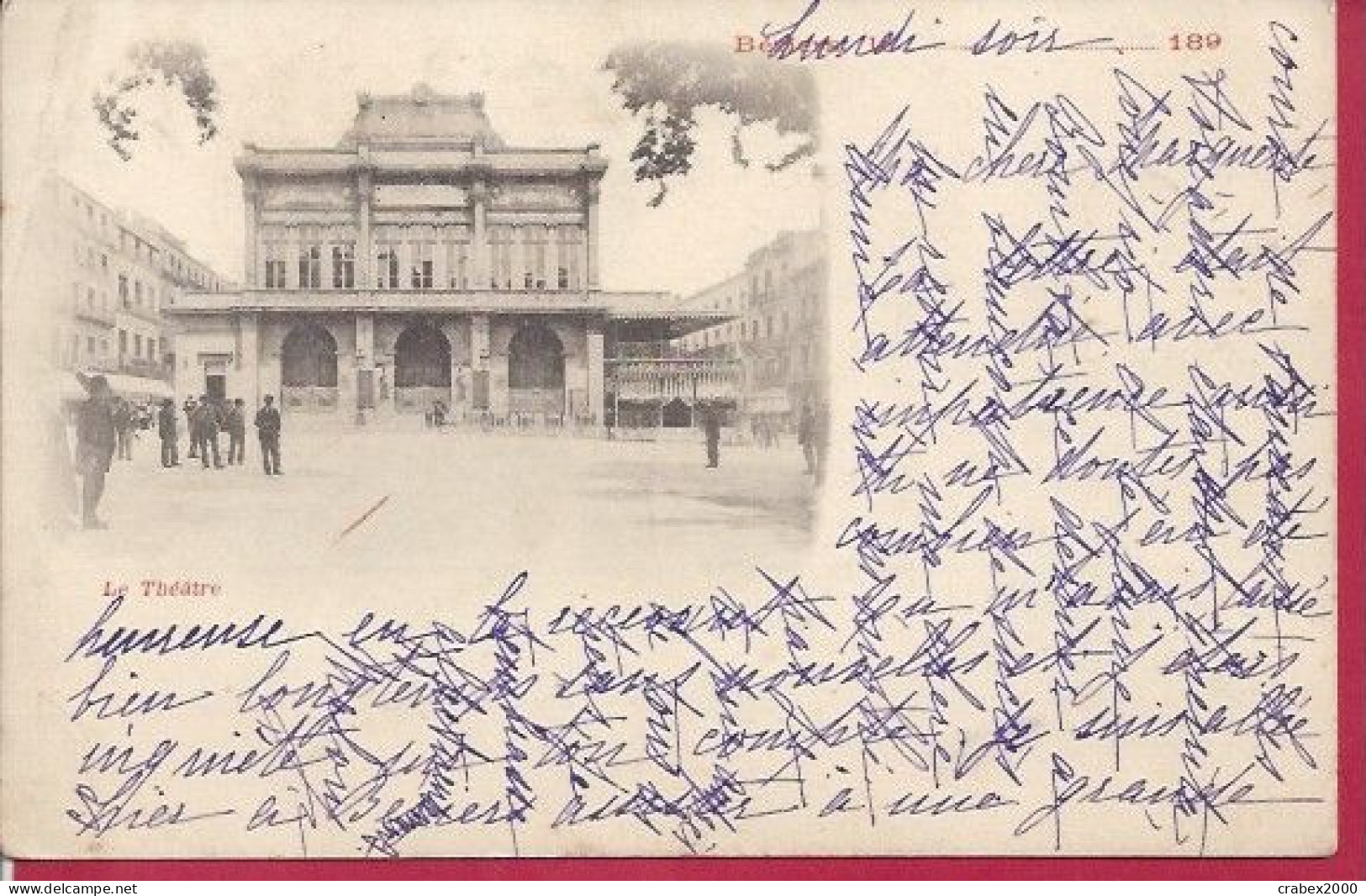Y&T N°103  AGDE     Vers   ALBI      1899 - Cartas & Documentos