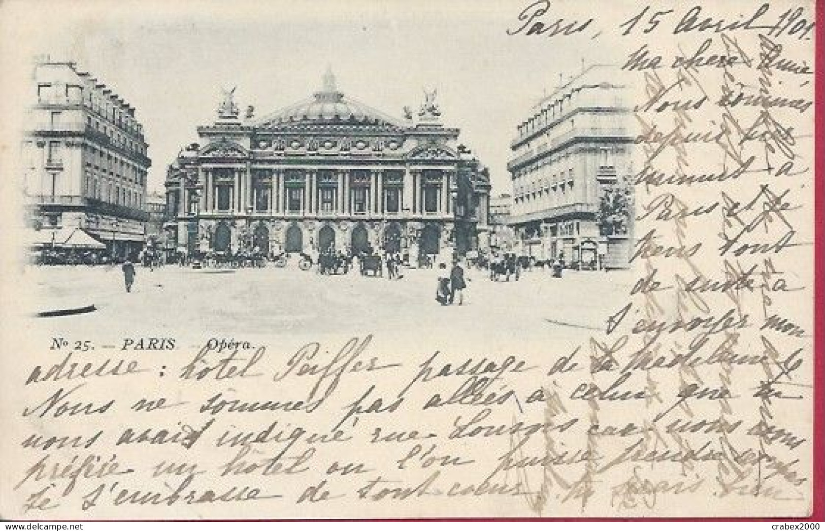 Y&T N°103     PARIS    Vers   ALBI      1901 - Storia Postale