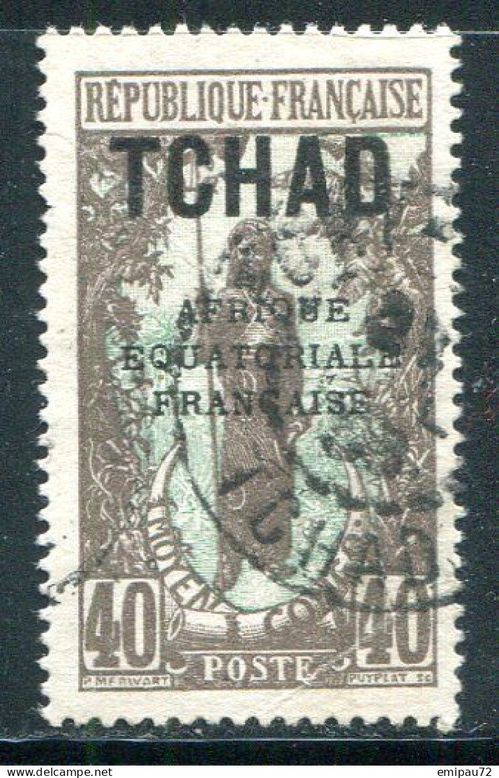 TCHAD- Y&T N°29- Oblitéré - Oblitérés