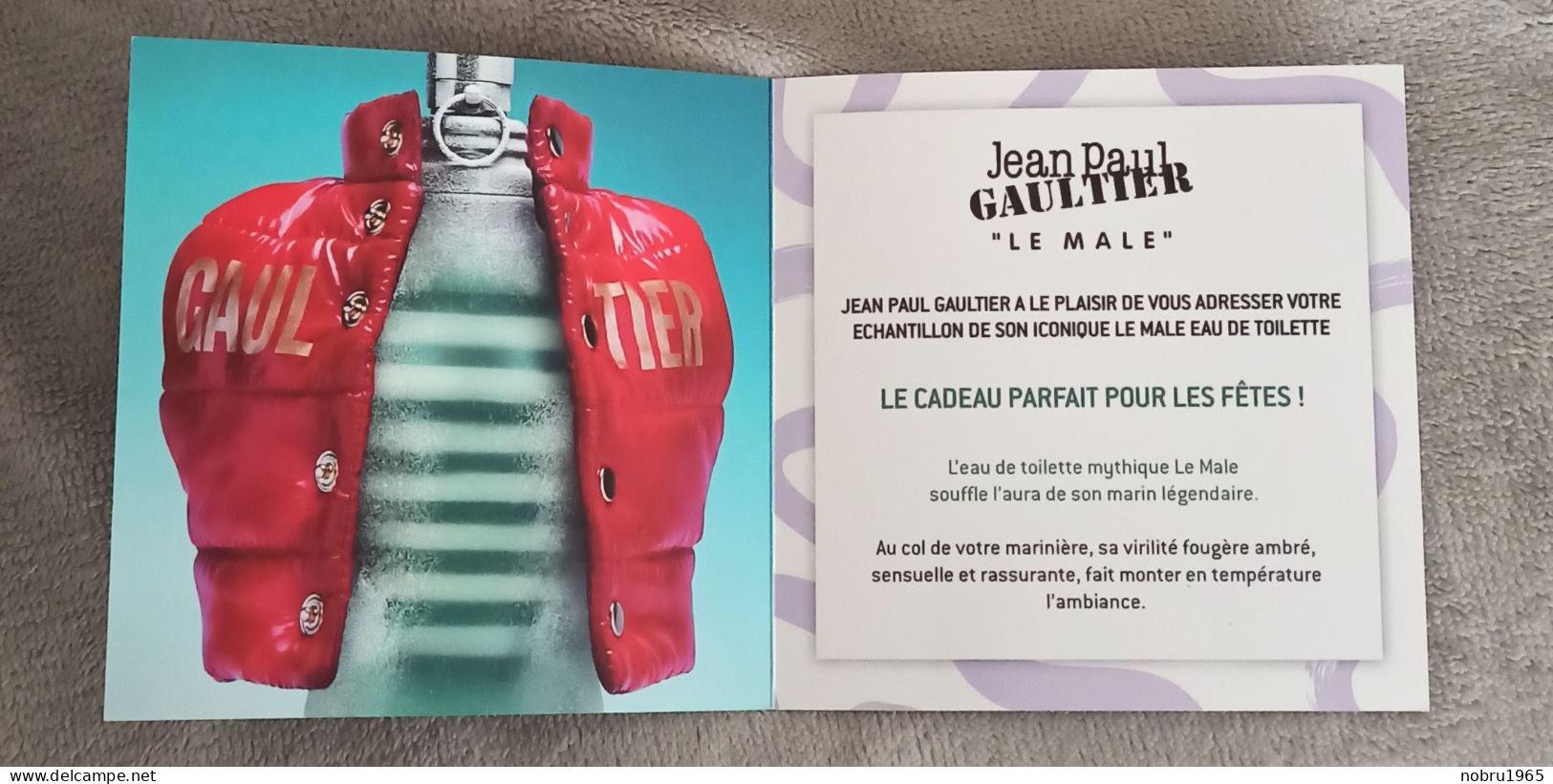 Carte Parfums Jean Paul Gaultier. Neuve - Other & Unclassified