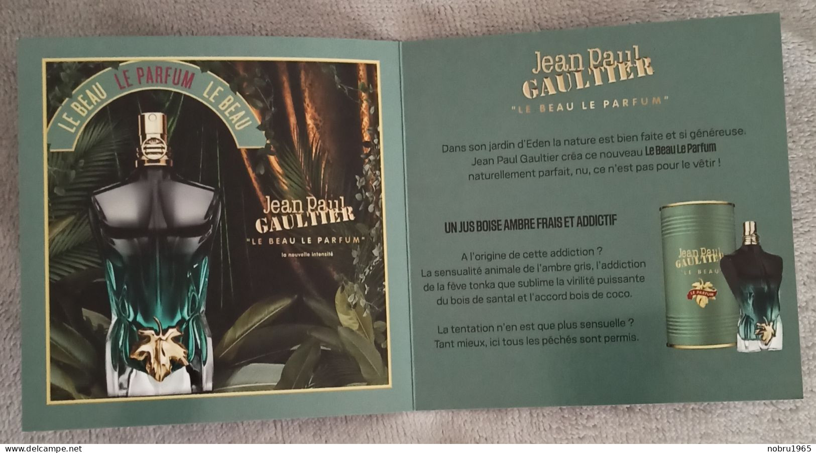 Carte Parfums Jean Paul Gaultier. Neuve - Andere & Zonder Classificatie