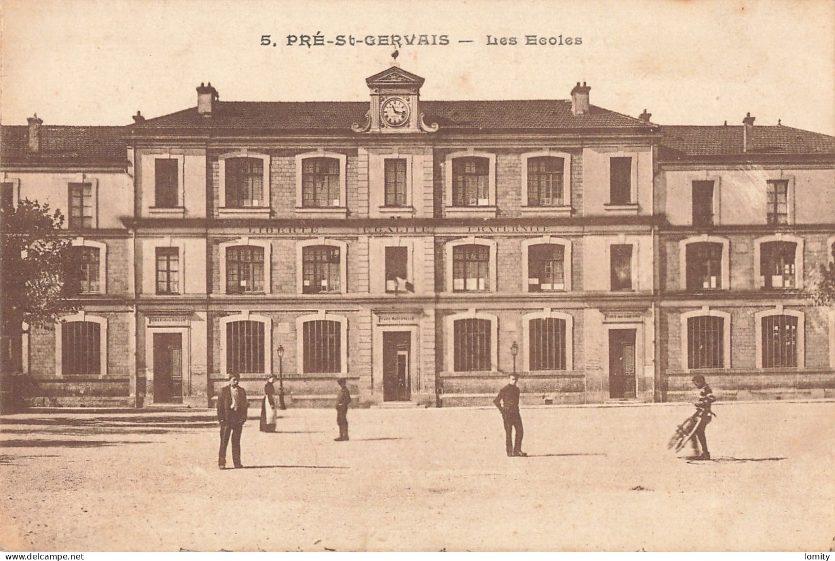 93 Le Pré Saint Gervais Les écoles  CPA - Le Pre Saint Gervais