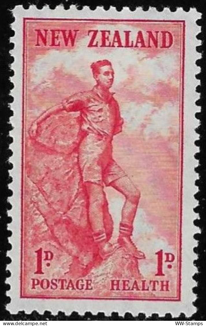 New Zealand 1937 Mint Stamp Health Stamp 1D + 1D [WLT1673] - Nuovi