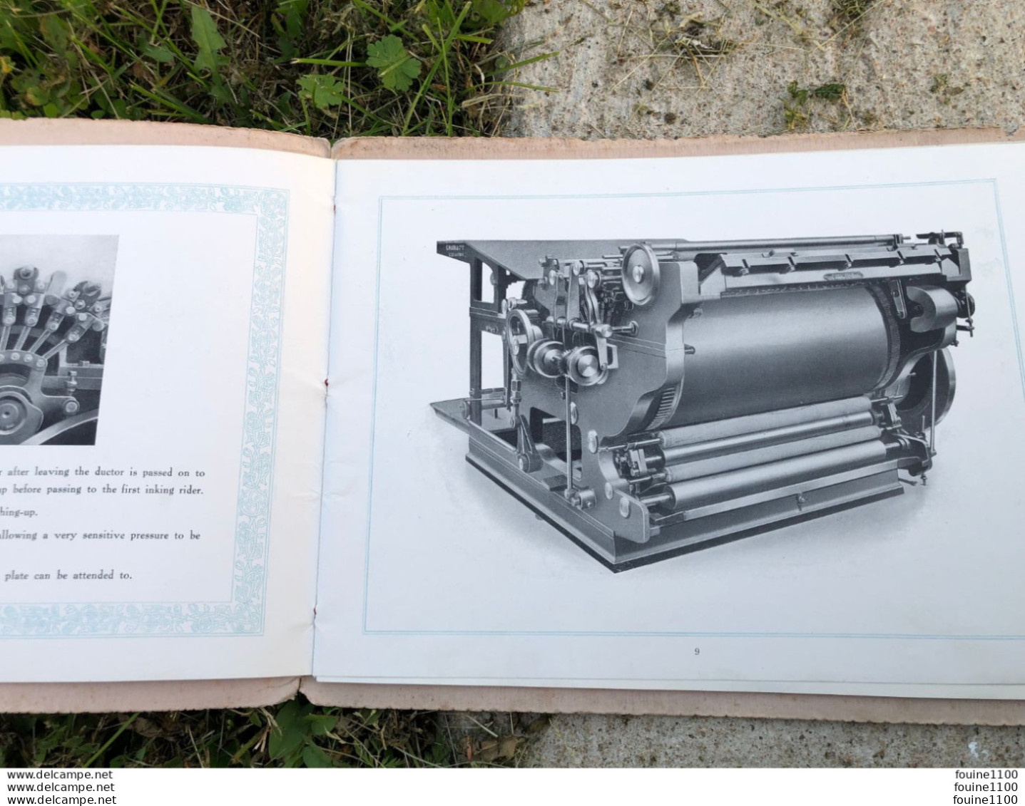 Catalogue MACHINES D'IMPRIMERIE PRESSES ROTATIVES TYPOGRAPHIQUES Georges MANN & Co LEEDS Machinery Lithographic Rotary - Unclassified