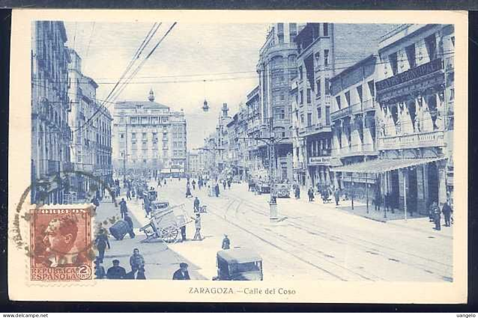 %1083 ZARAGOZA - CALLE DEL CORSO - Teruel