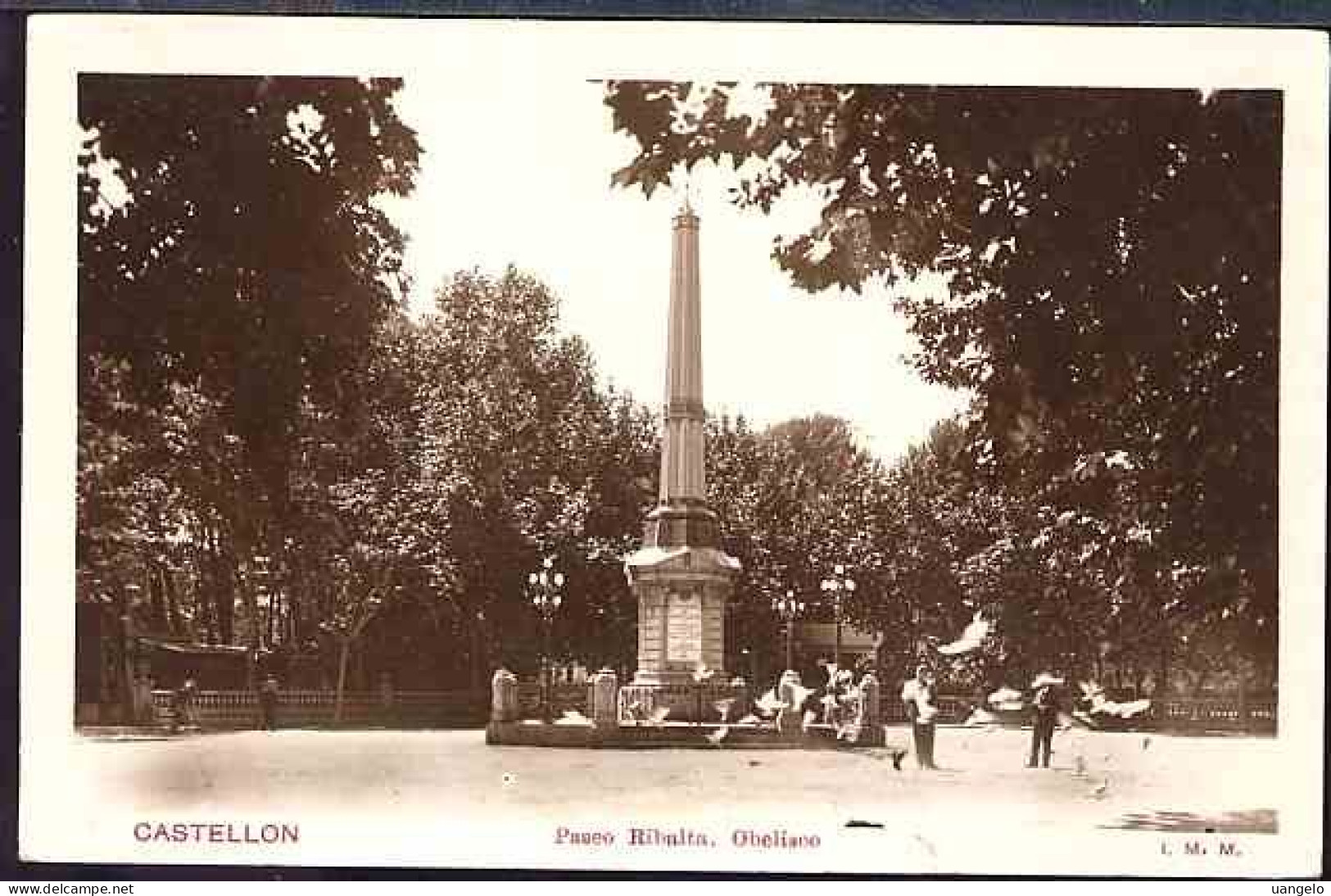 %1085 CASTELLON - PASEO  RIBALTA, OBELISCO - Castellón