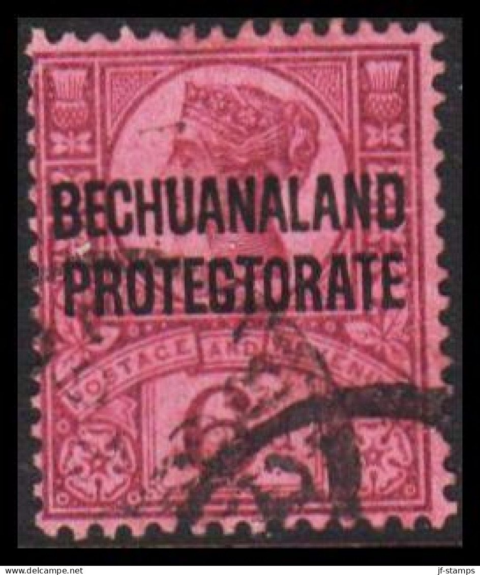 1897. BECHUANALAND. BECHUANALAND PROTECTORATE Overprint On 6 D Victoria.  (MICHEL 51) - JF538776 - 1885-1964 Bechuanaland Protettorato