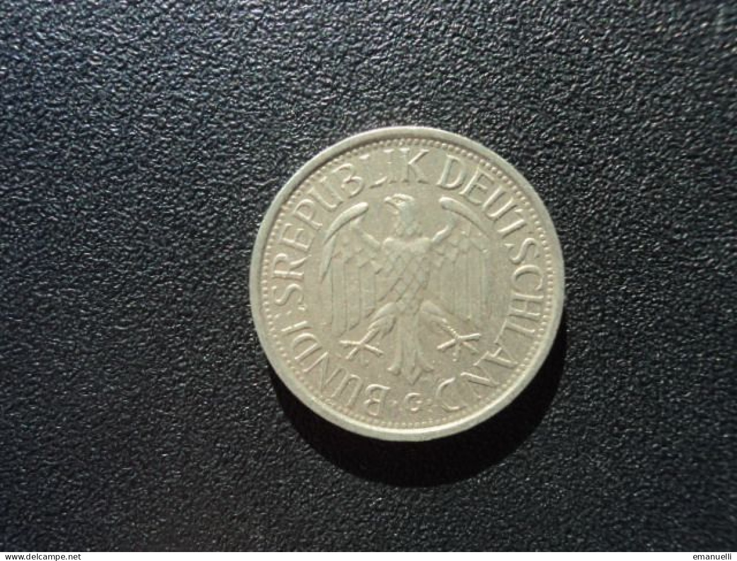 RÉPUBLIQUE FÉDÉRALE  ALLEMANDE : 1 DEUTSCHMARK   1981 G    KM 110     SUP - 1 Mark