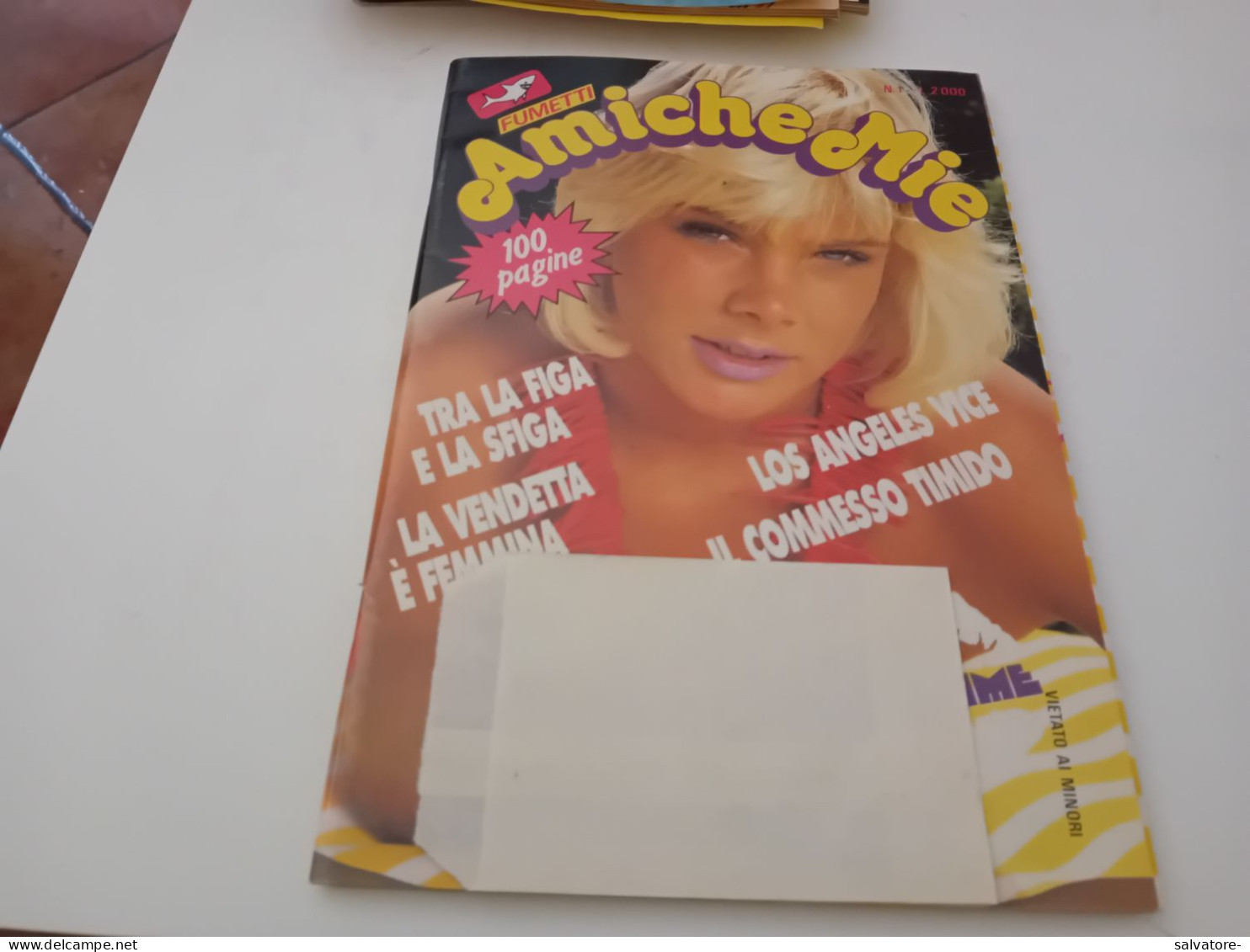 RIVISTA SEX  - AMICHE MIE FUMETTI 1987 - Kino