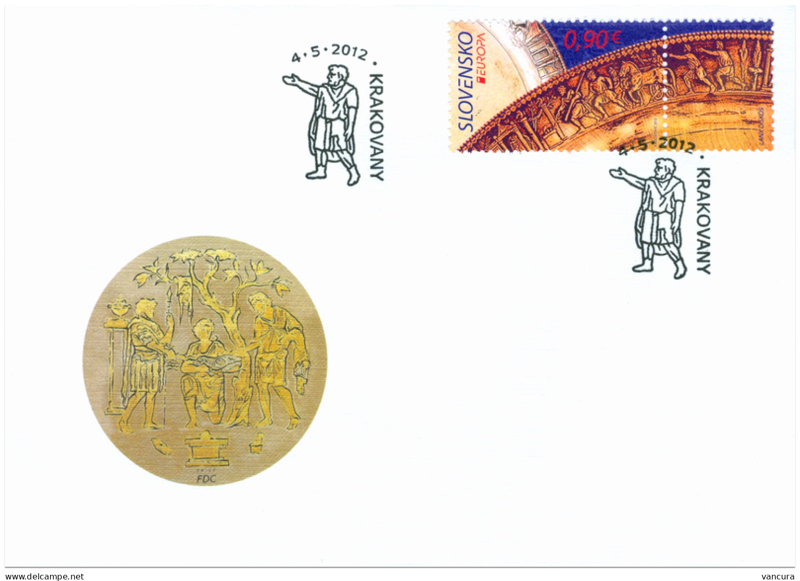 FDC 515 Slovakia EUROPA CEPT 2012 - 2012