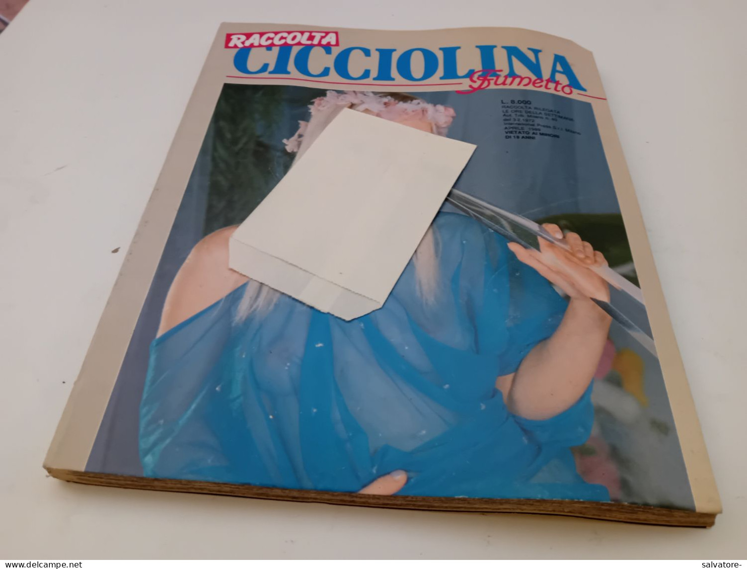 GIORNALE SEX- RACCOLTA CICCIOLINA FUMETTO- 1989 - Kino