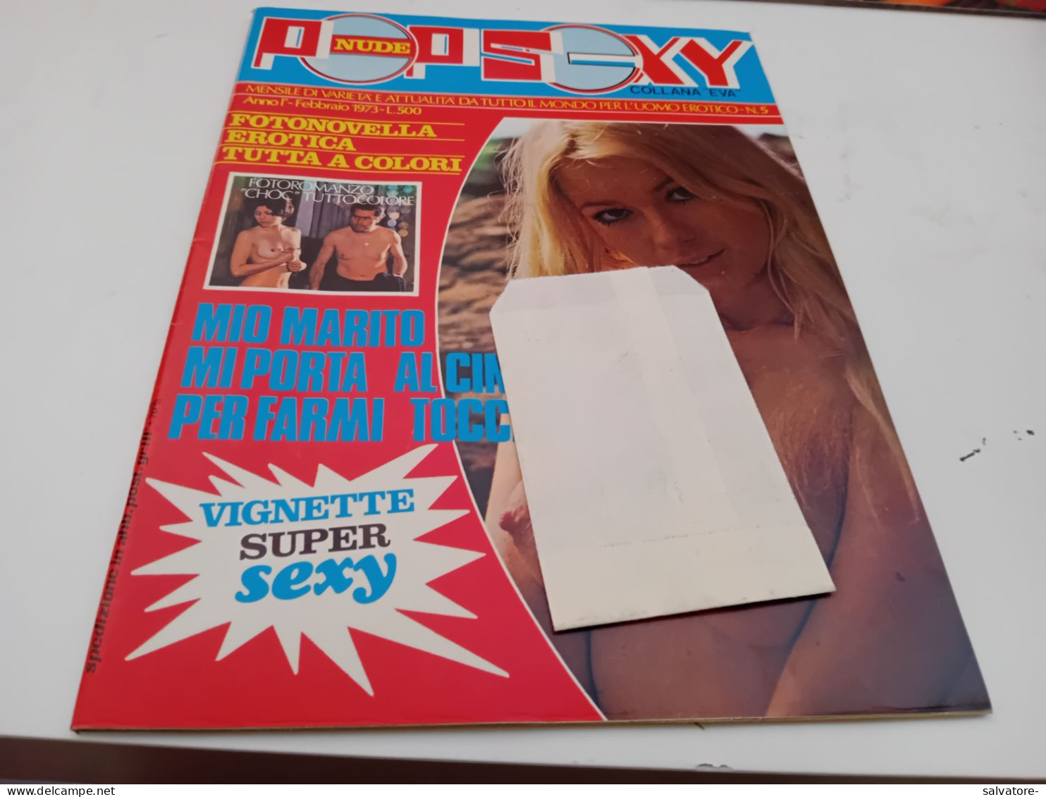 RIVISTA SEX- POPS SEXY- NUDE- ANNI 1- FEBBRAIO 1973 - Kino