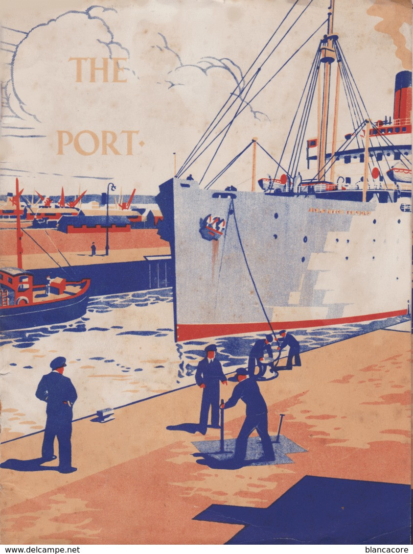 THE PORT OF LONDON 1933 / 32 Pages + Carte Plan - Europa