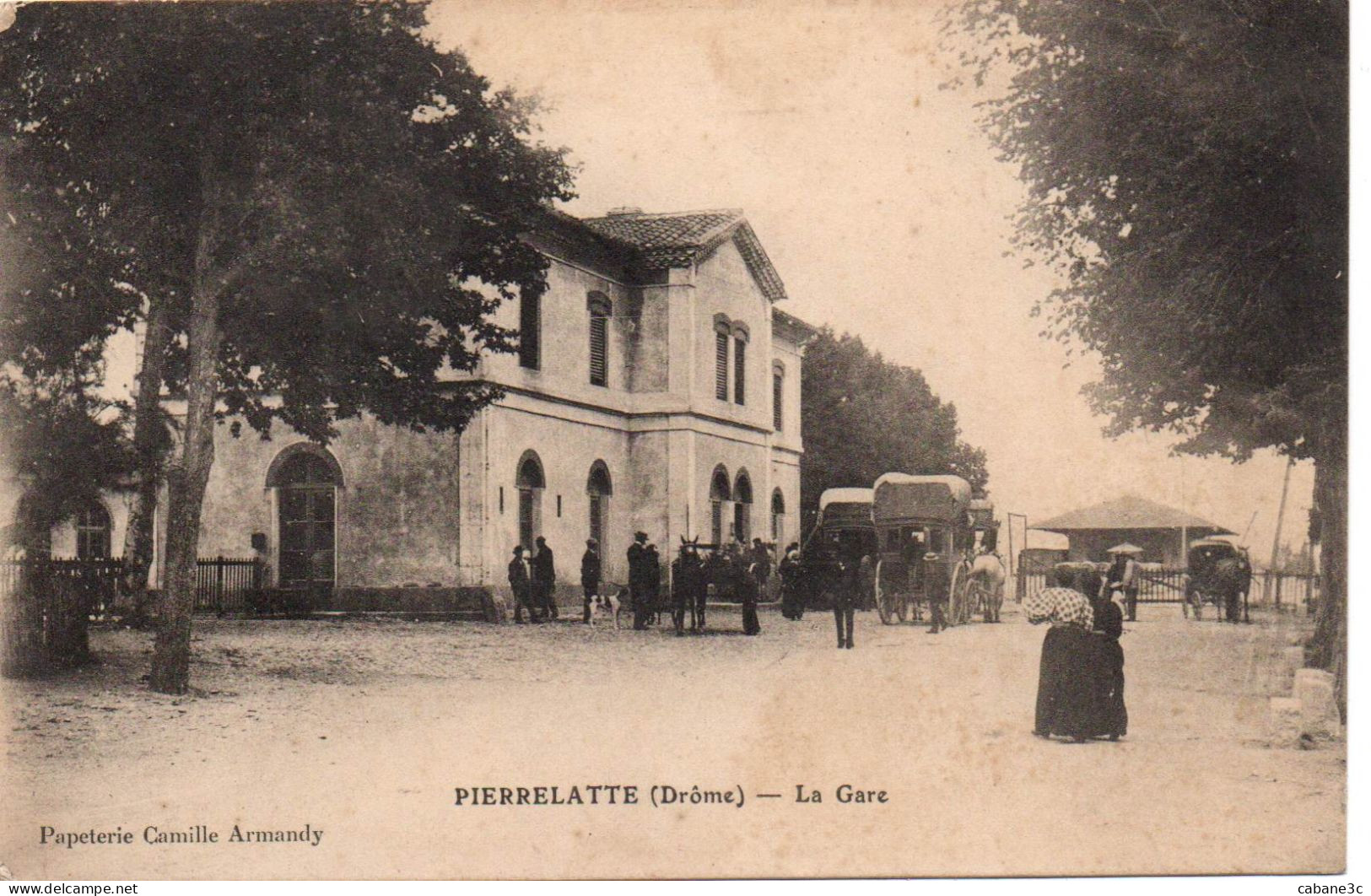 PIERRELATTE (Drôme) - La Gare - Pierrelatte