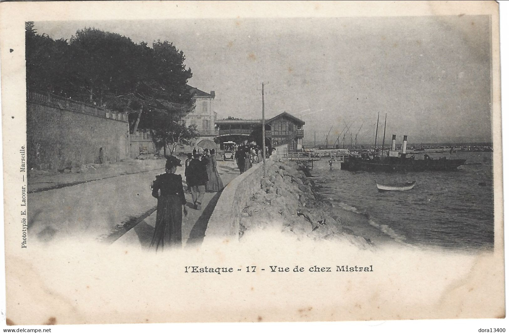 CPA13- MARSEILLE- L'ESTAQUE- Vue De Chez Mistral - L'Estaque