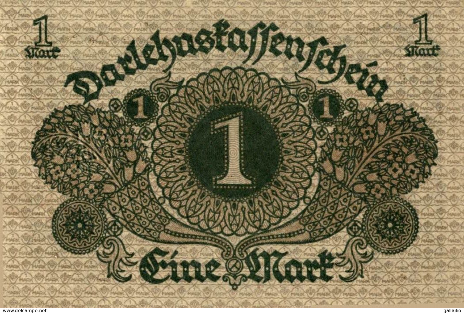 BILLET BERLIN 1 MARK 1920 - Ohne Zuordnung