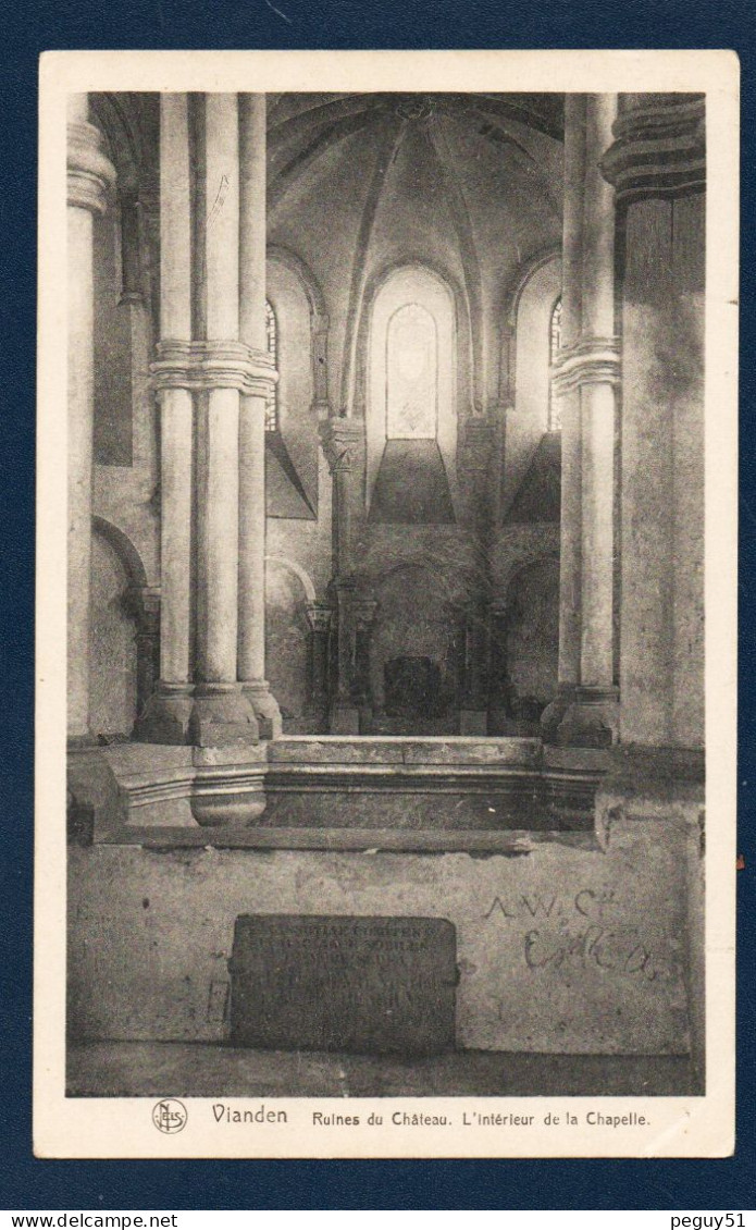 Luxembourg. Vianden. Les Ruines Du Château. Intérieur De La Chapelle. - Vianden