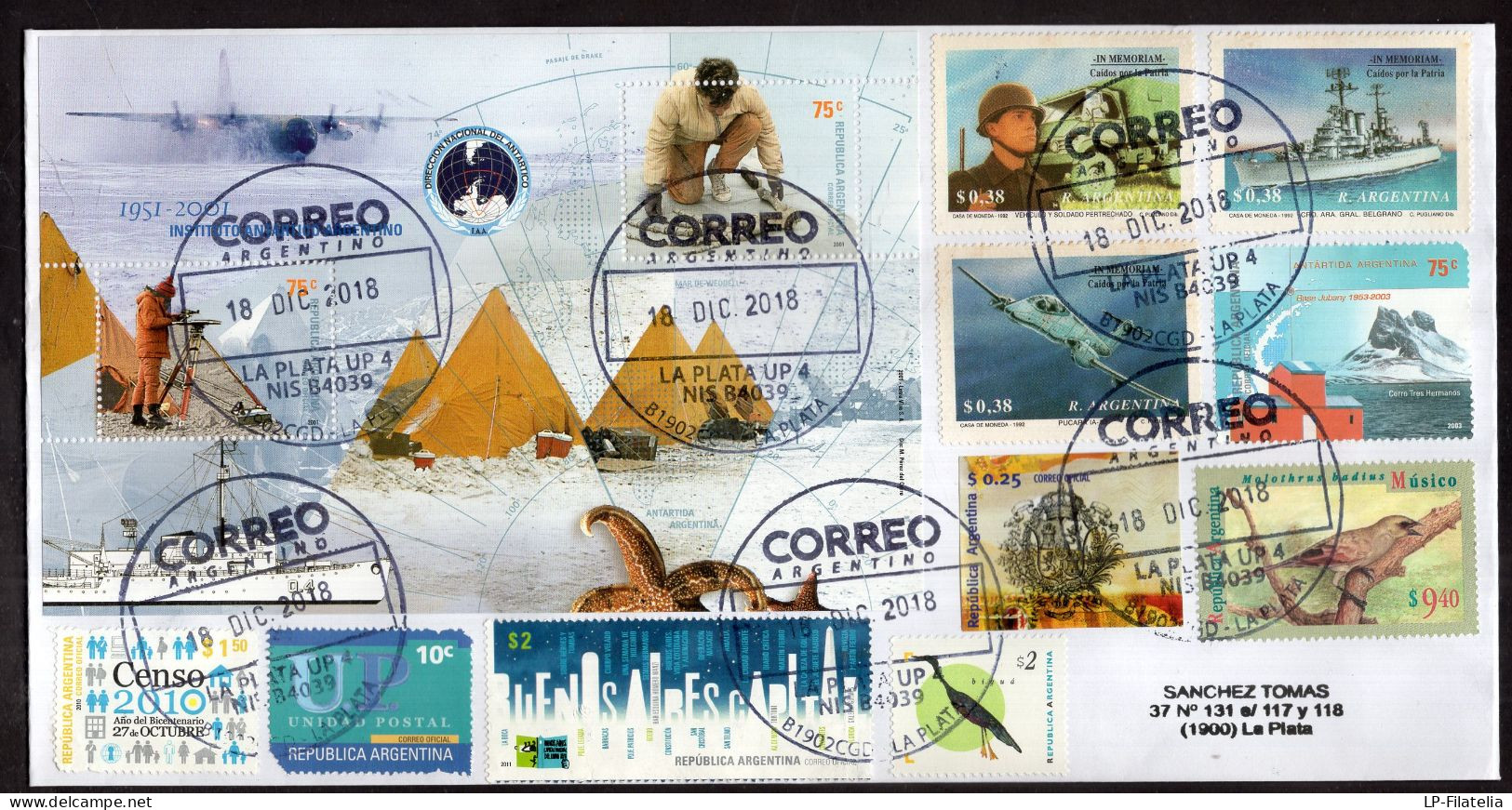 Argentina - 2018 - Modern Stamps - Diverse Stamps - Lettres & Documents