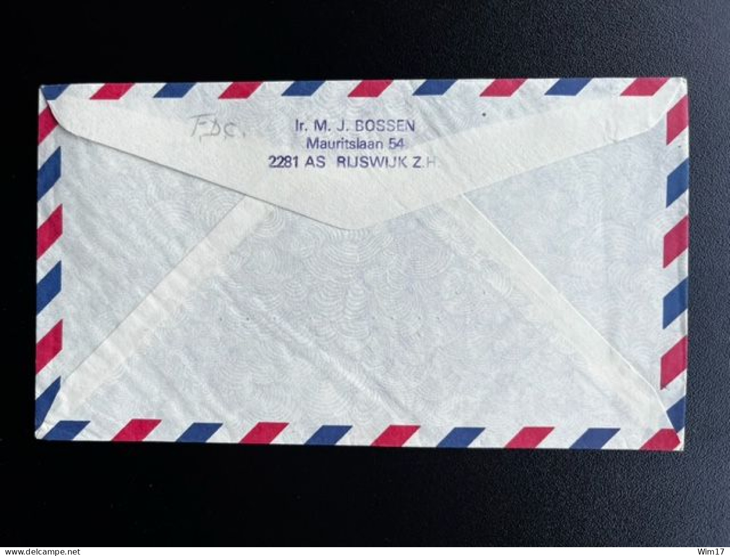 NETHERLANDS 1978 AIR MAIL LETTER 'S GRAVENHAGE TO MUSCAT OMAN 02-05-1978 NEDERLAND - Briefe U. Dokumente