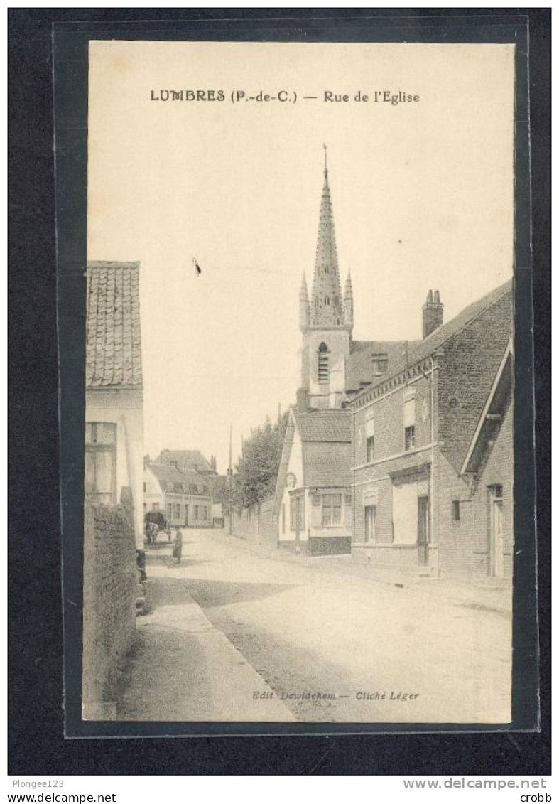 LUMBRES : Rue De L'église - Lumbres