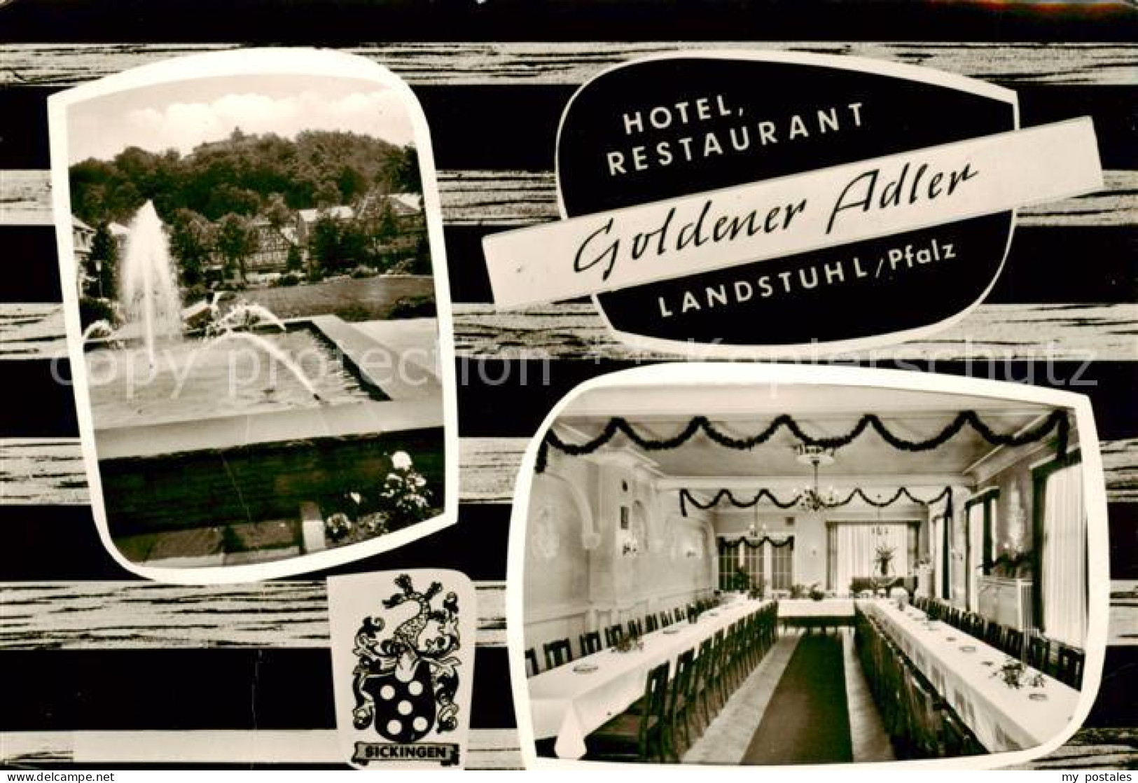 73862621 Landstuhl Hotel Restaurant Goldener Adler Rittersaal Ehemals Palais Sic - Landstuhl