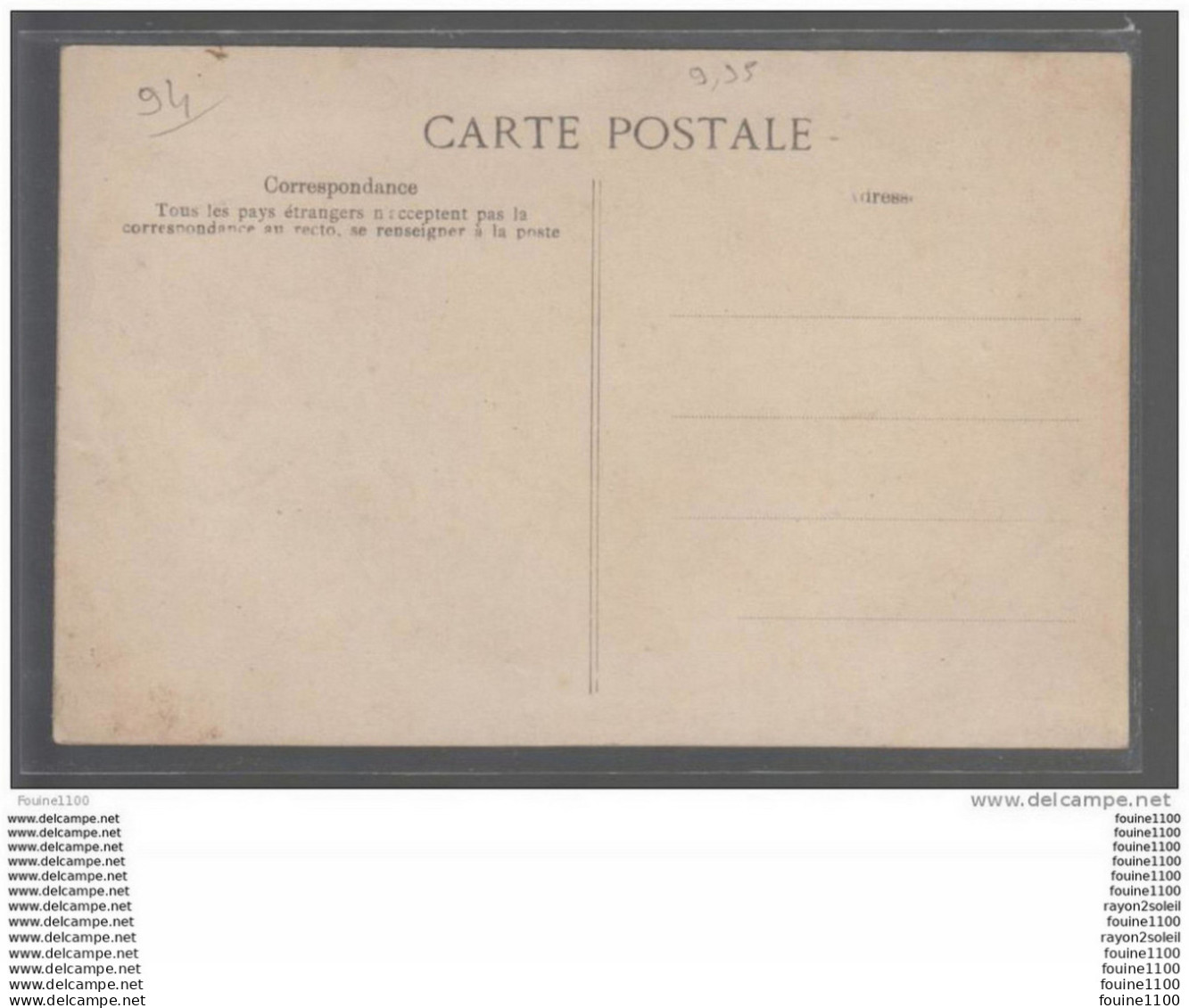 Carte D' Ormesson Sur Marne  Sanatorium ( Bonne Soeur )  Recto Verso - Ormesson Sur Marne