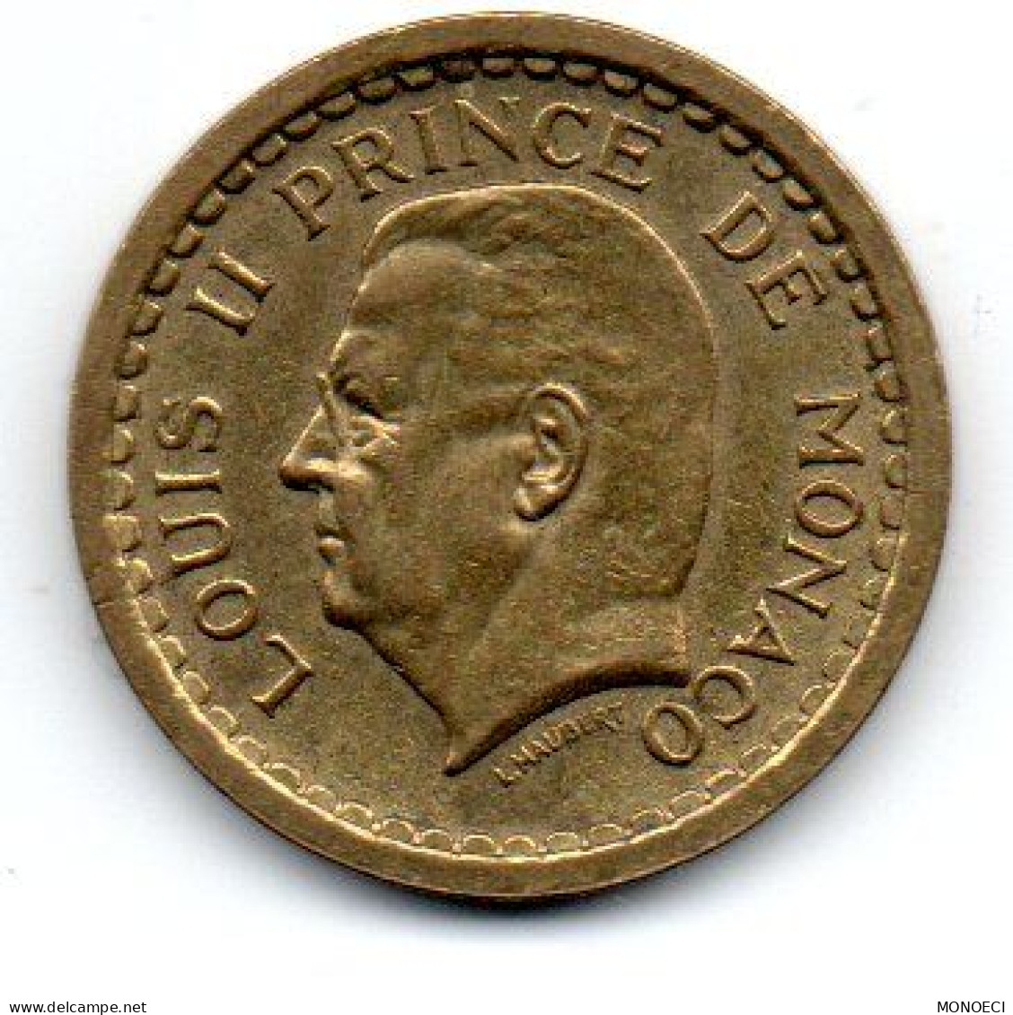 MONACO -- MONTE CARLO -- Pièce De 2 Francs  Prince Louis II - 1922-1949 Louis II