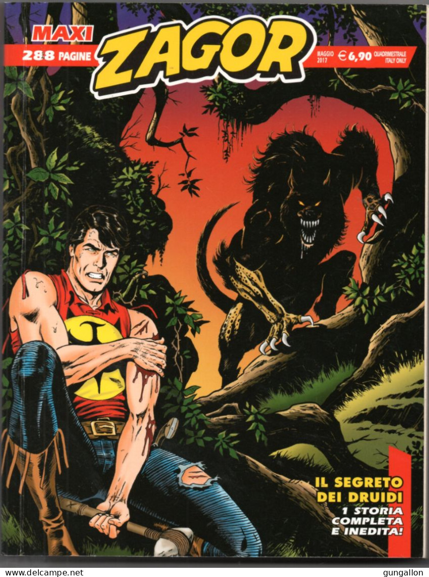 Zagor Maxi (Bonelli 2017) "Il Segreto Dei Druidi" - Zagor Zenith