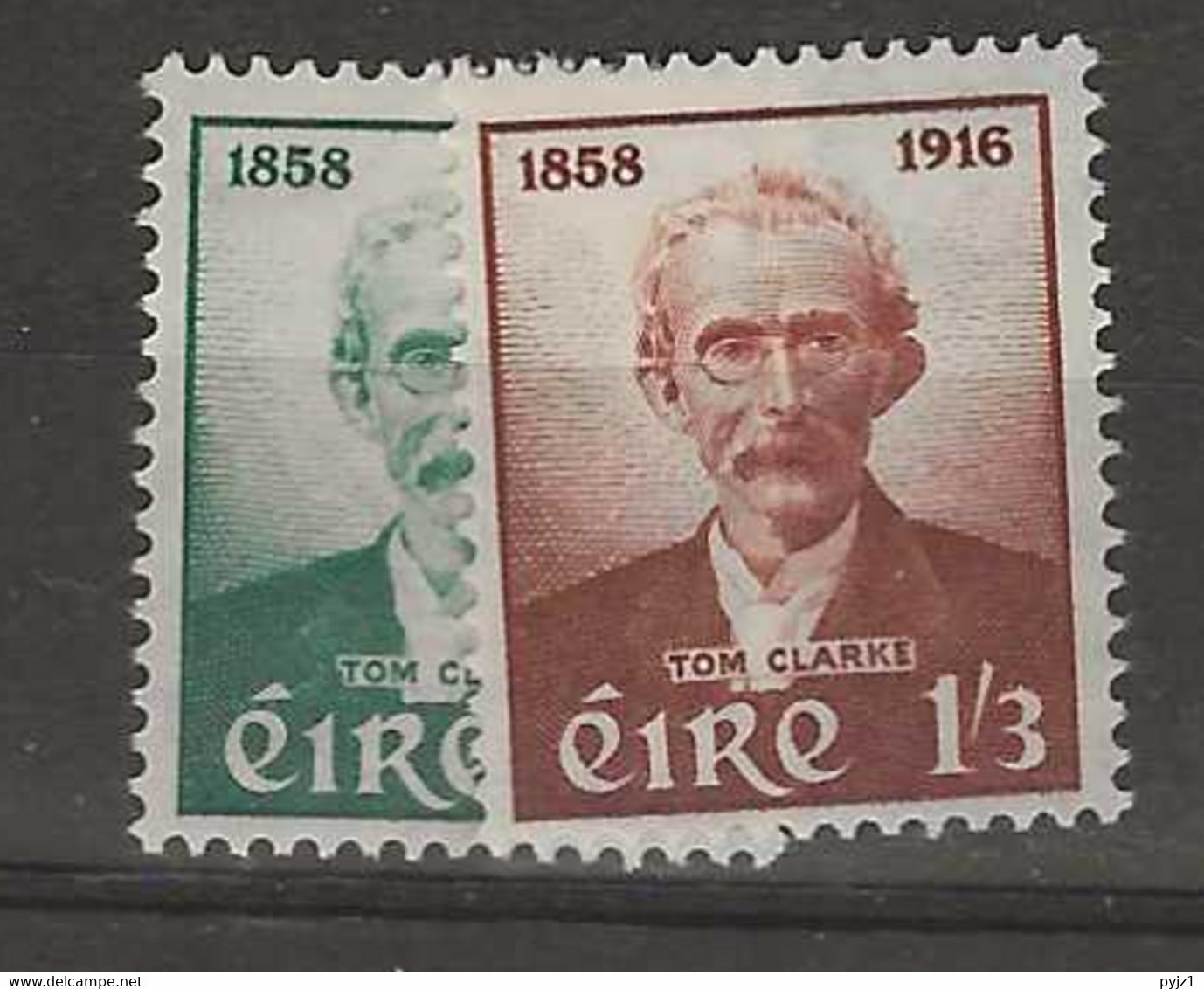 1958 MNH Ireland Mi 136-37 Postfris** - Ungebraucht