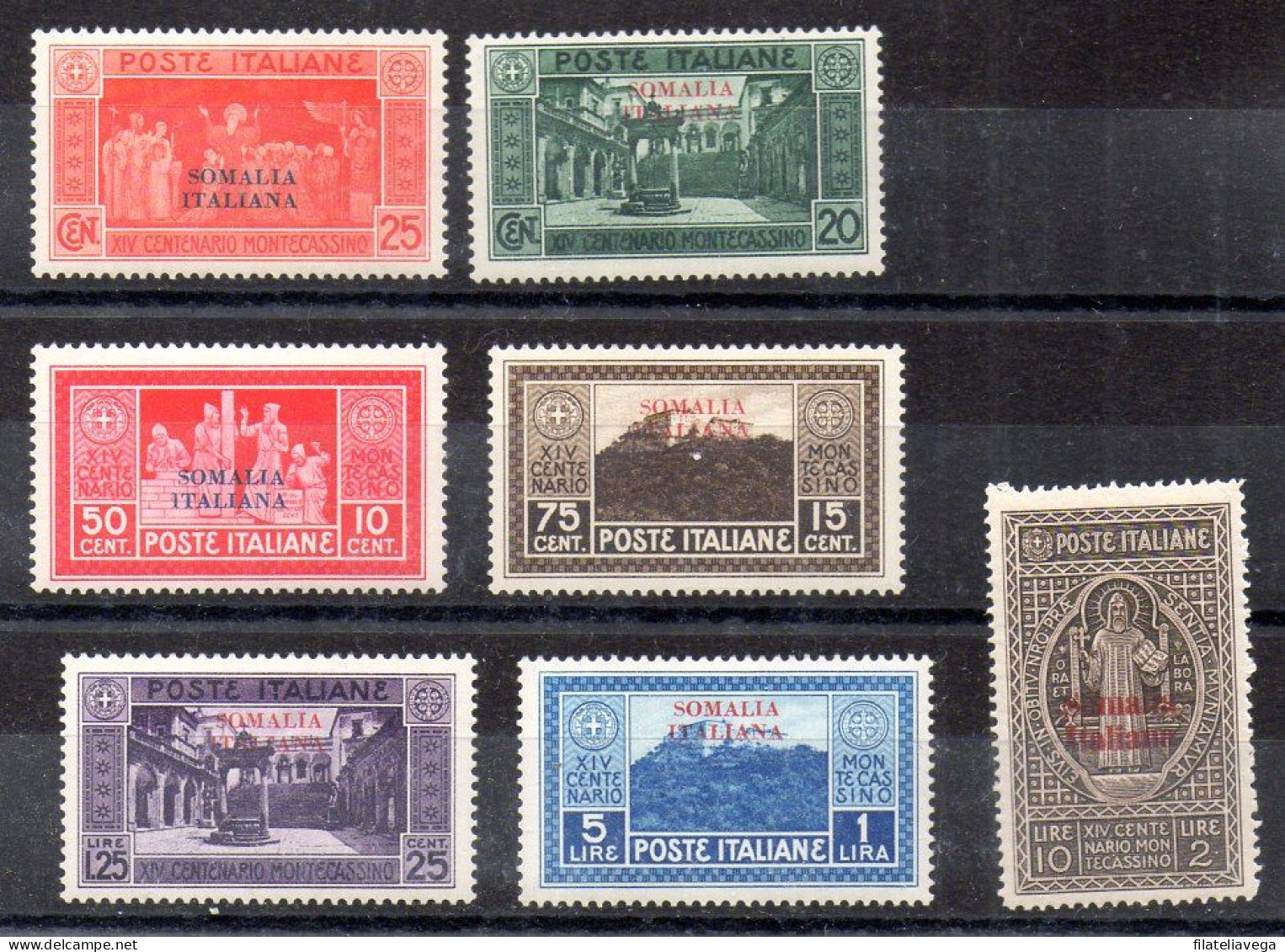 Italia Serie SOMALIA  Nº Yvert 120/26 ** - Somalie