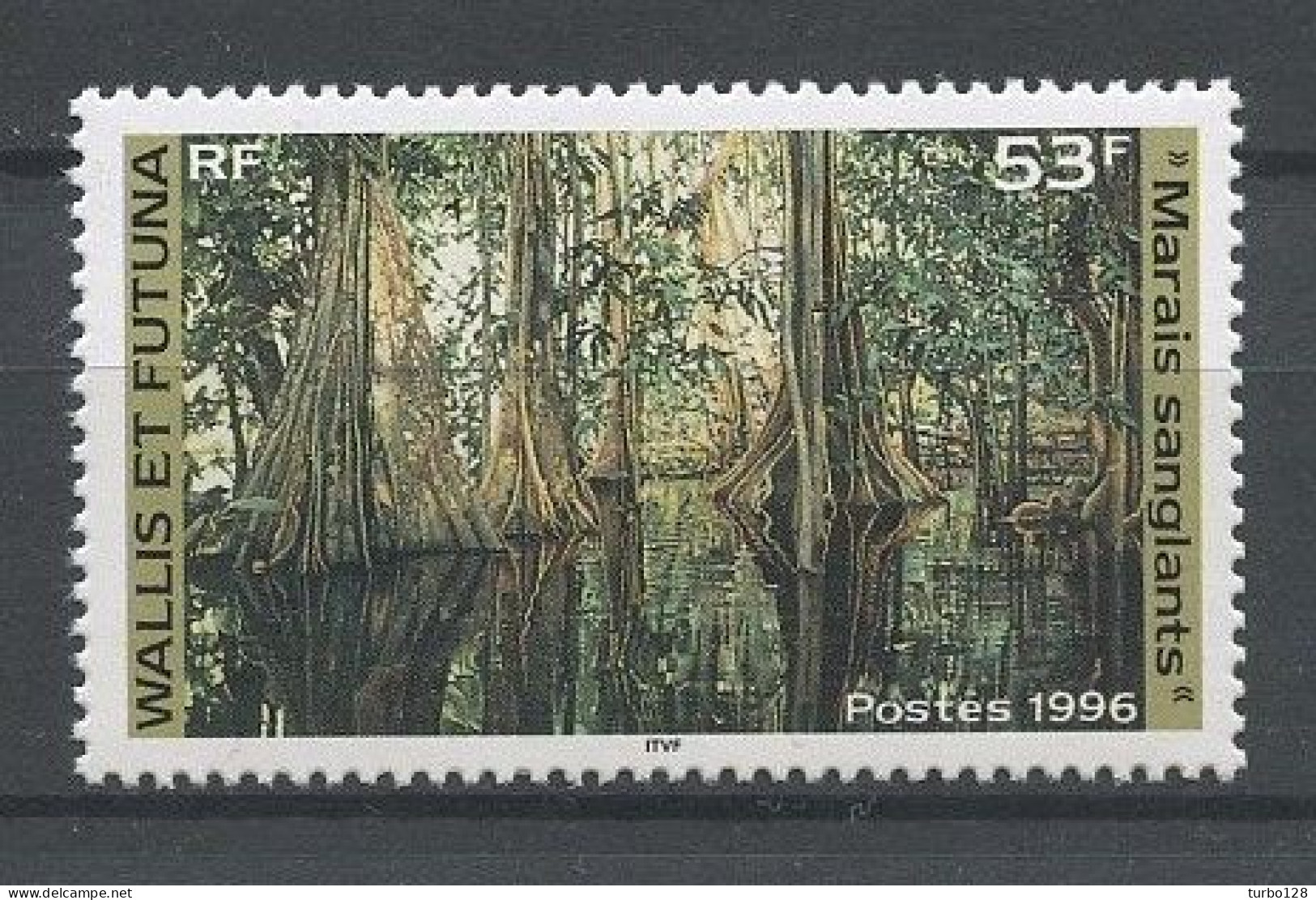 WALLIS FUTUNA 1996 N° 491 ** Neuf MNH Superbe C 1.60 € Marais Sanglants - Unused Stamps