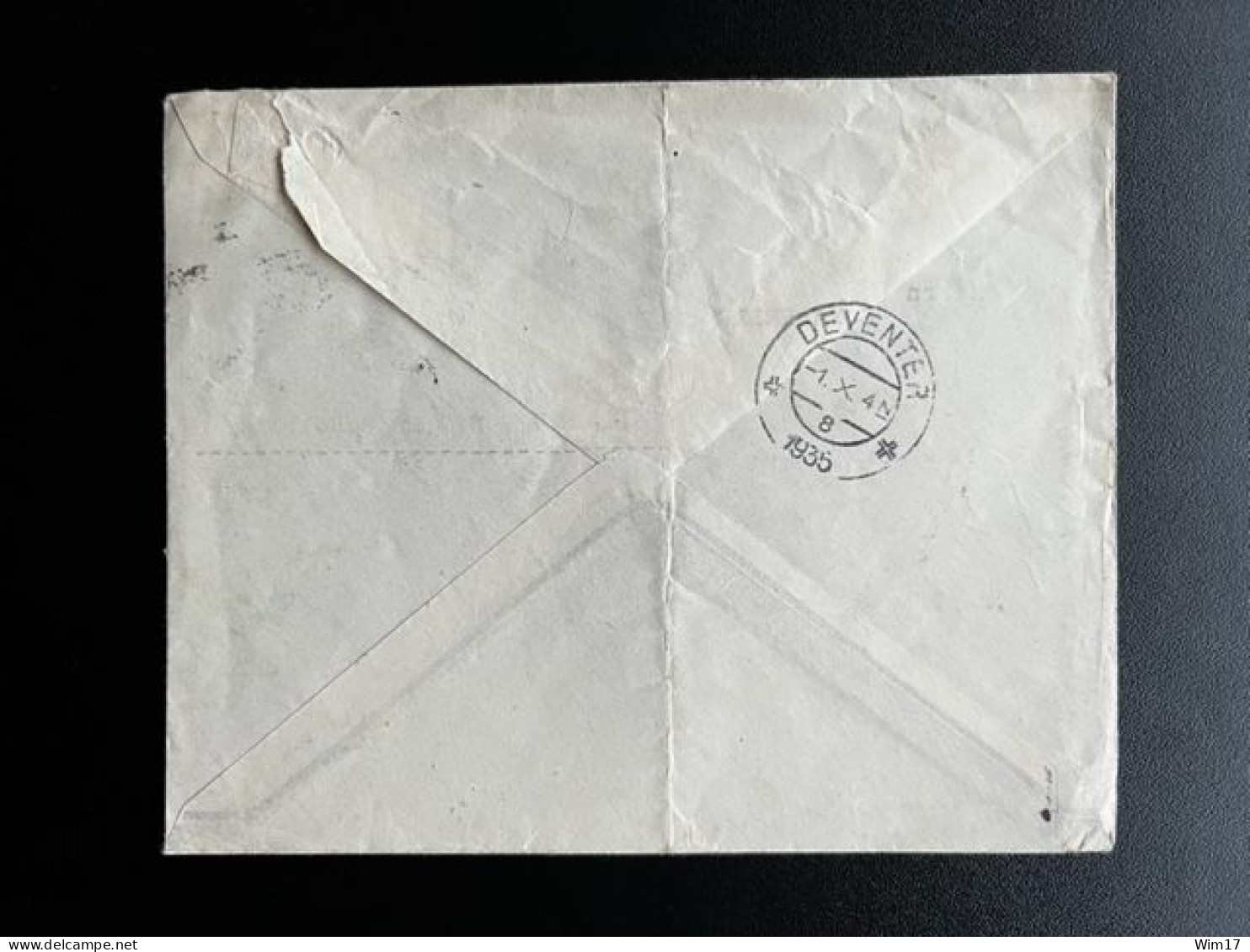 RUSSIA USSR 1935 REGISTERED LETTER MOSCOW TO DEVENTER 29-09-1935 SOVJET UNIE CCCP SOVIET UNION - Lettres & Documents