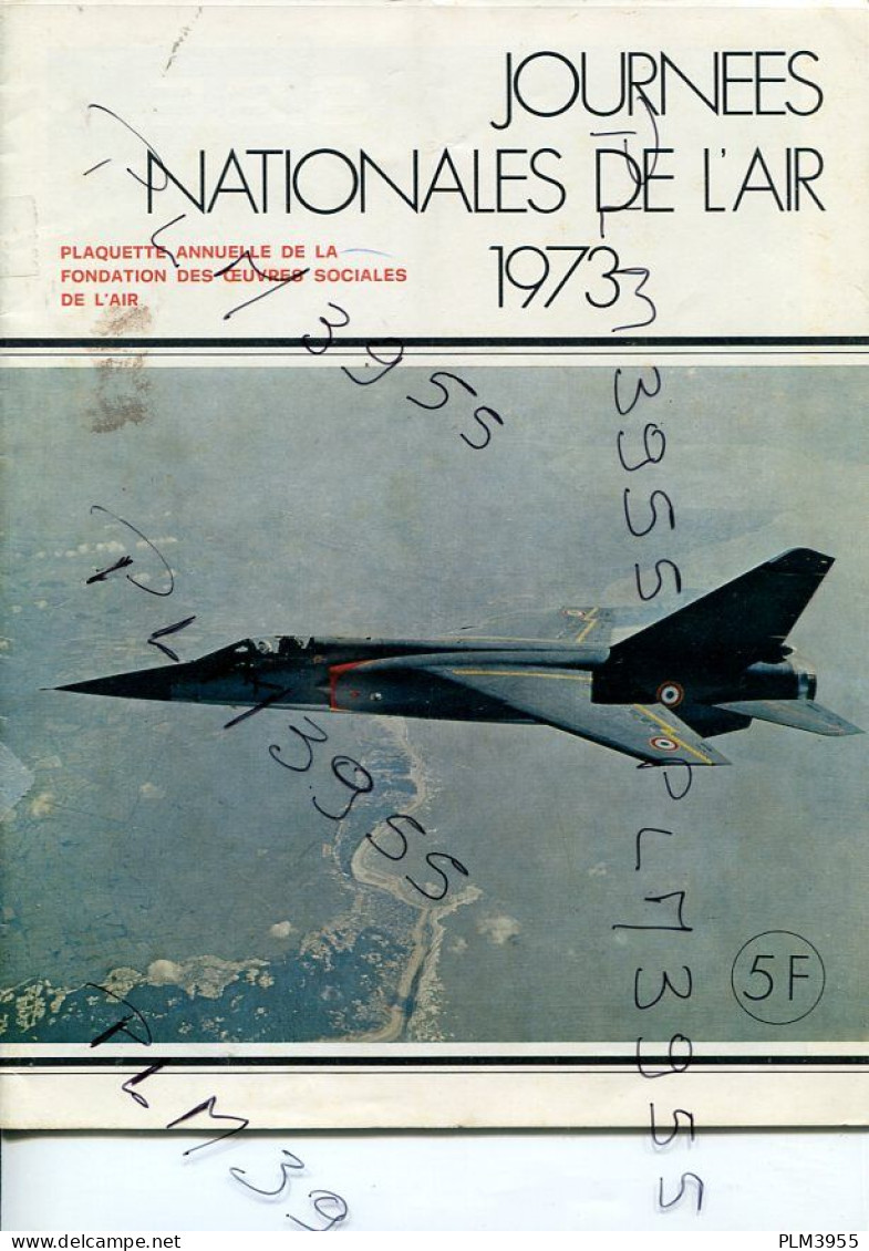 Revue JOURNEES NATIONALES DE L'AIR 1973 Passion De L'histoire - Luftfahrt & Flugwesen