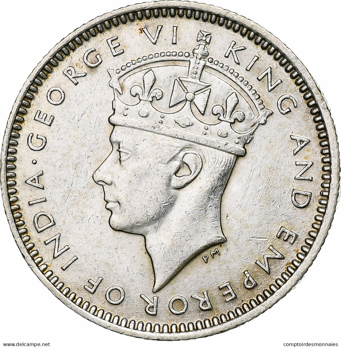 Malaisie, George VI, 10 Cents, 1941, Argent, SUP, KM:4 - Colonie