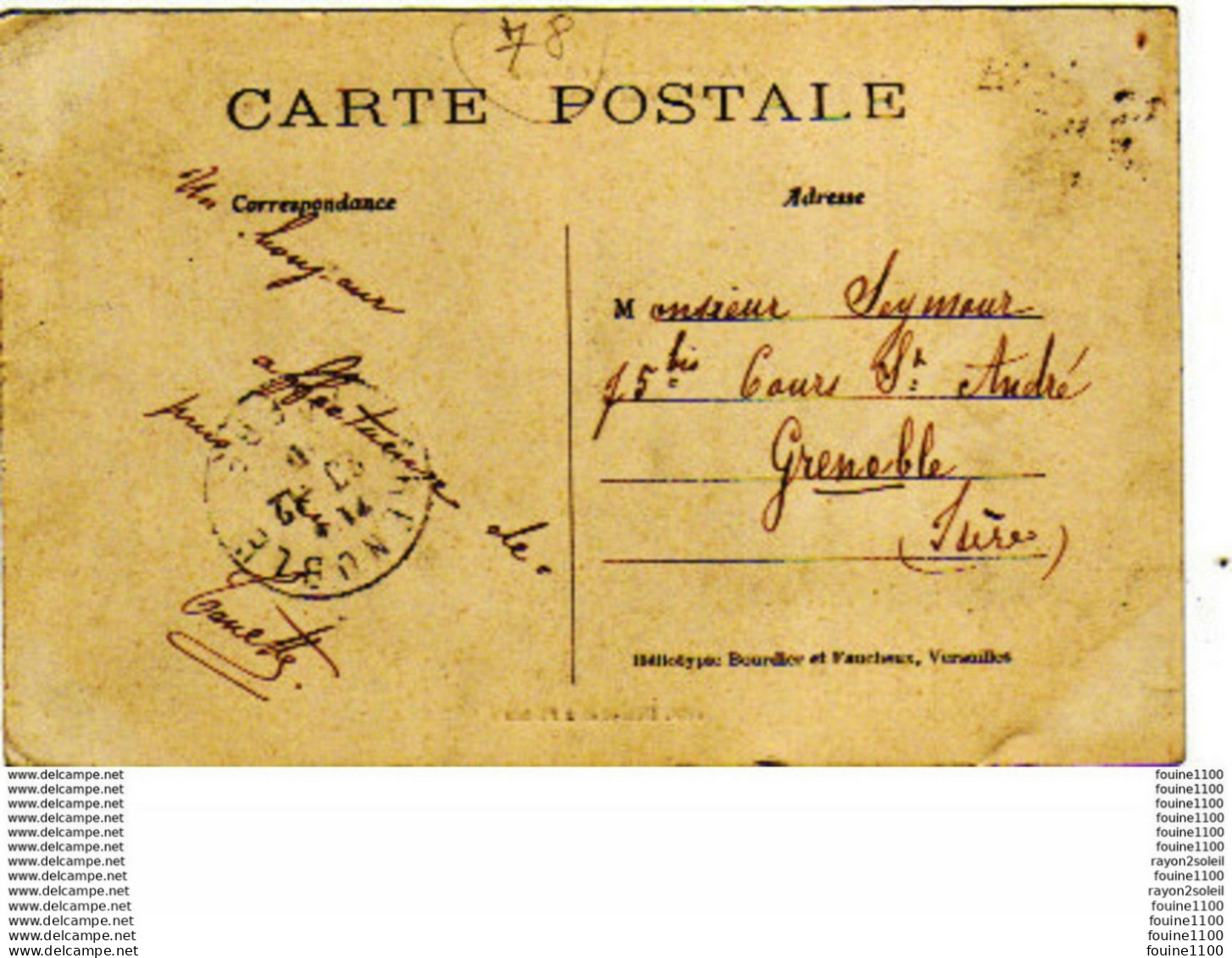 Carte De Plaisir  Le Château  Le Grand Canal - Plaisir