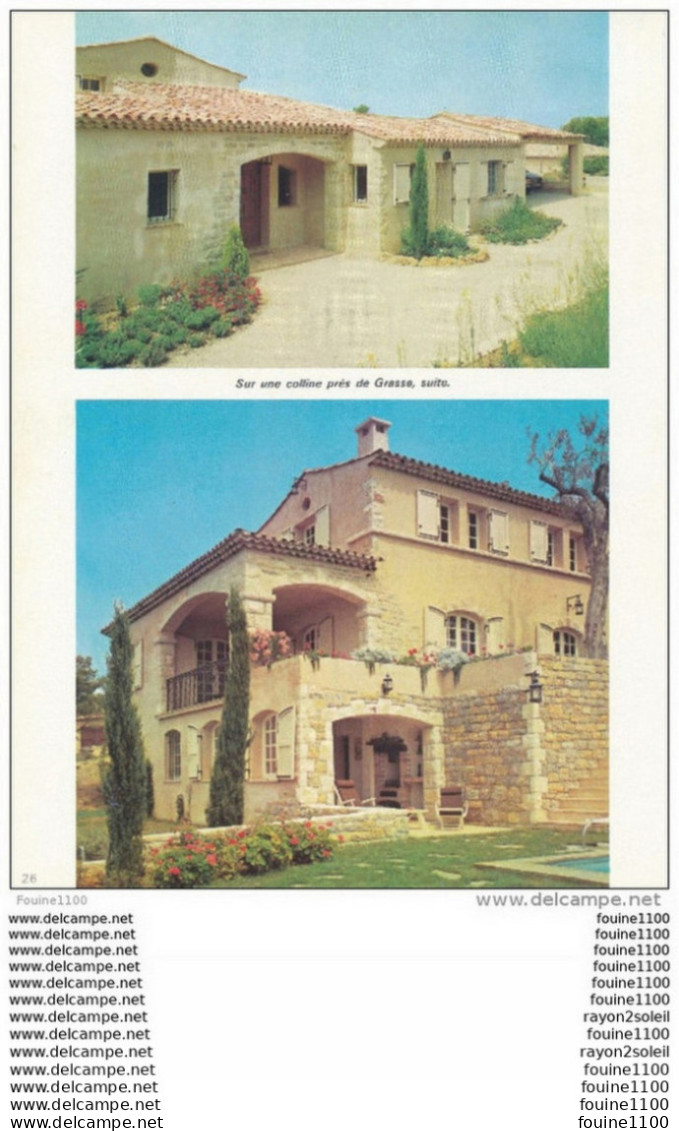 Architecture Plan / Photo D' Une Maison / Villa  Sur Une Colline Près De GRASSE  ( Architecte A. Svetchine à Nice ) - Architectuur