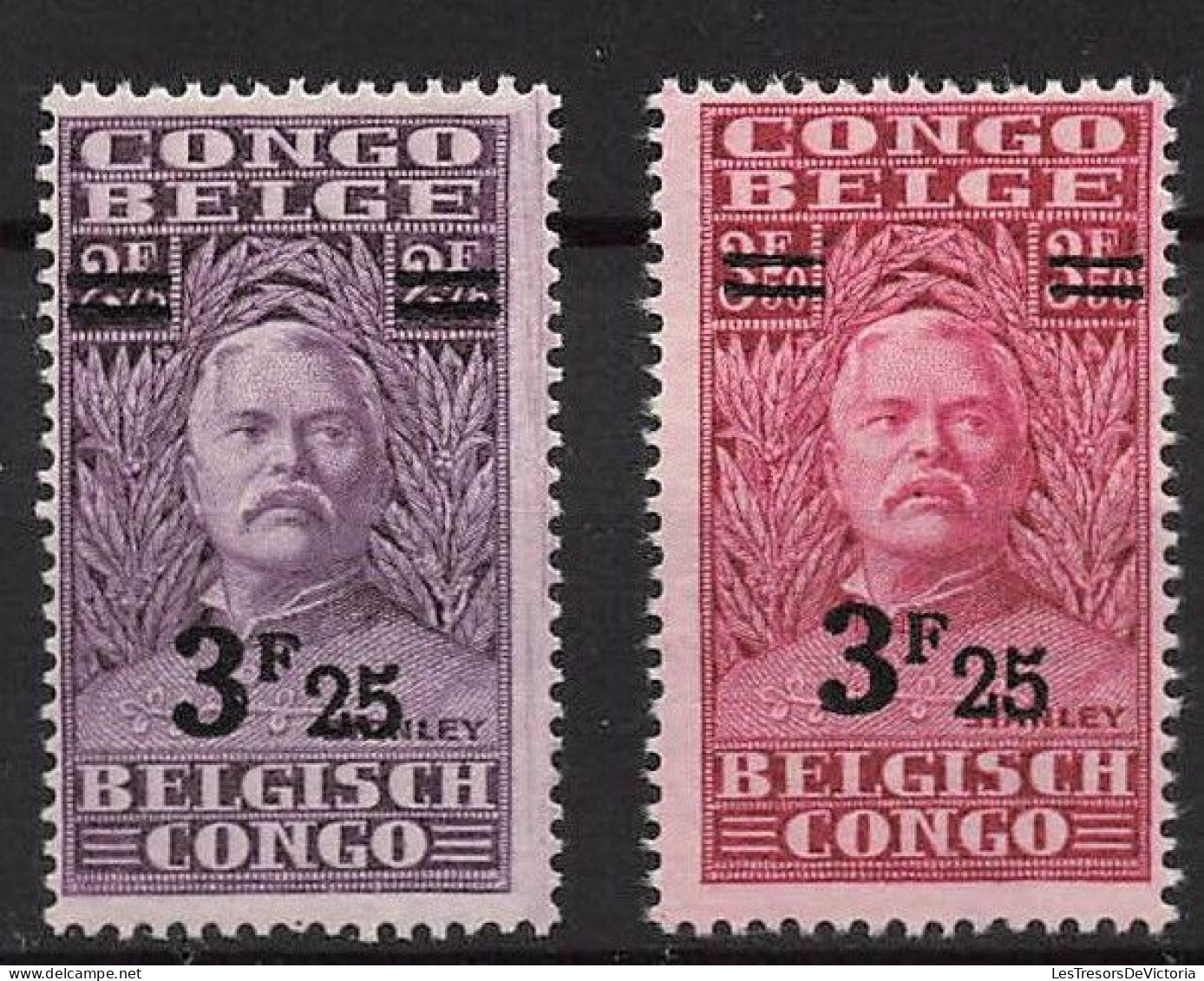 Timbre - Congo Belge - 1931 - COB 162/67* - Stanley - Cote 18 - Unused Stamps