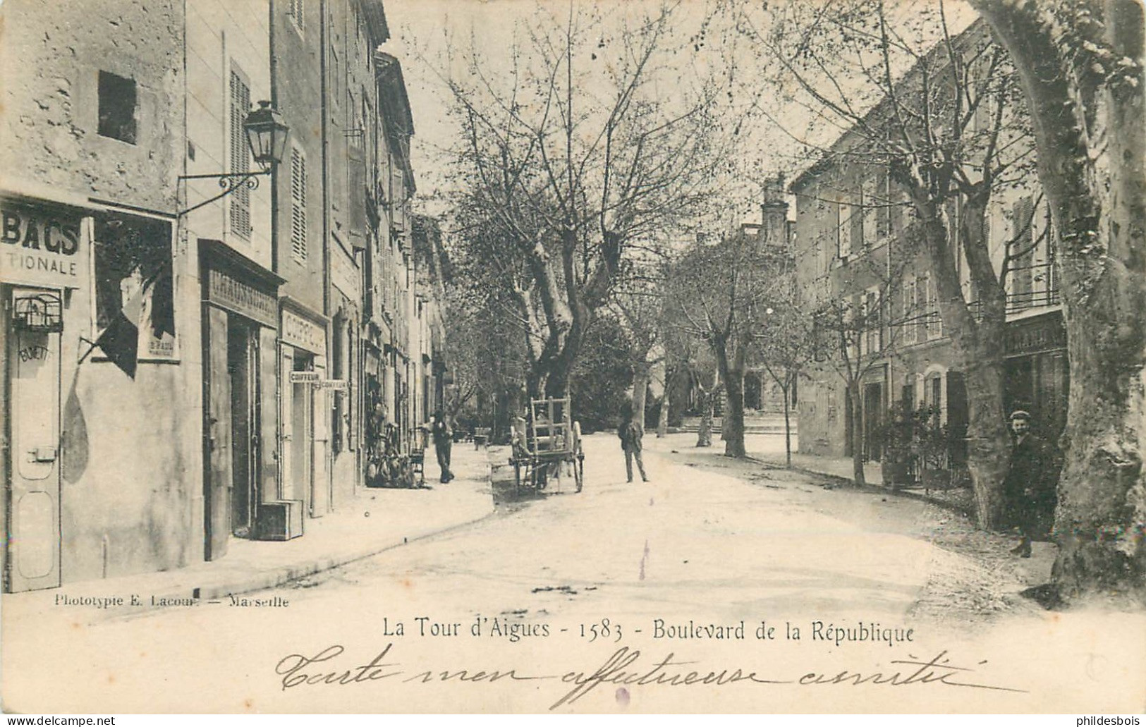 VAUCLUSE  LA TOUR D'AIGUES  Boulevard De La Republique - La Tour D'Aigues