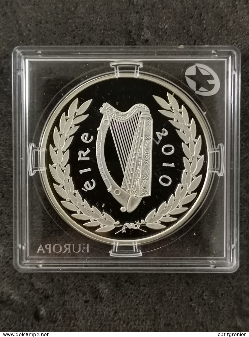 10 EUROS BE ARGENT 2010 LE PRIX DU PRESIDENT - GAISCE 8000 EX. IRLANDE / SILVER EURO - Ireland