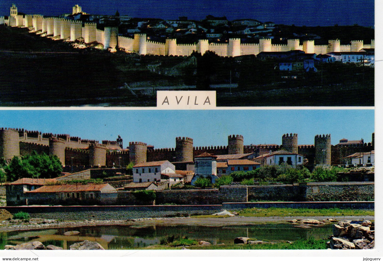 Avila Detalles De La Ciutad Détail De La Ville 2 Vues ( Citadelle - Ávila