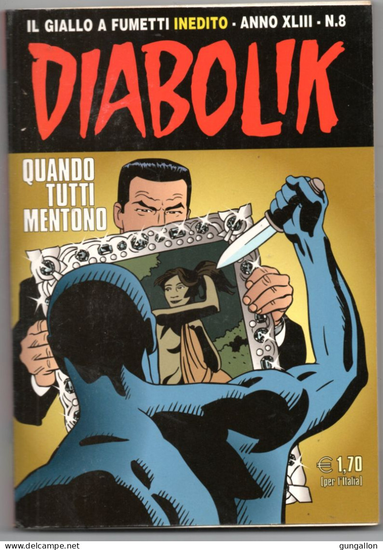 Diabolik(Astorina 2004)  Anno XLIII° N. 8 - Diabolik