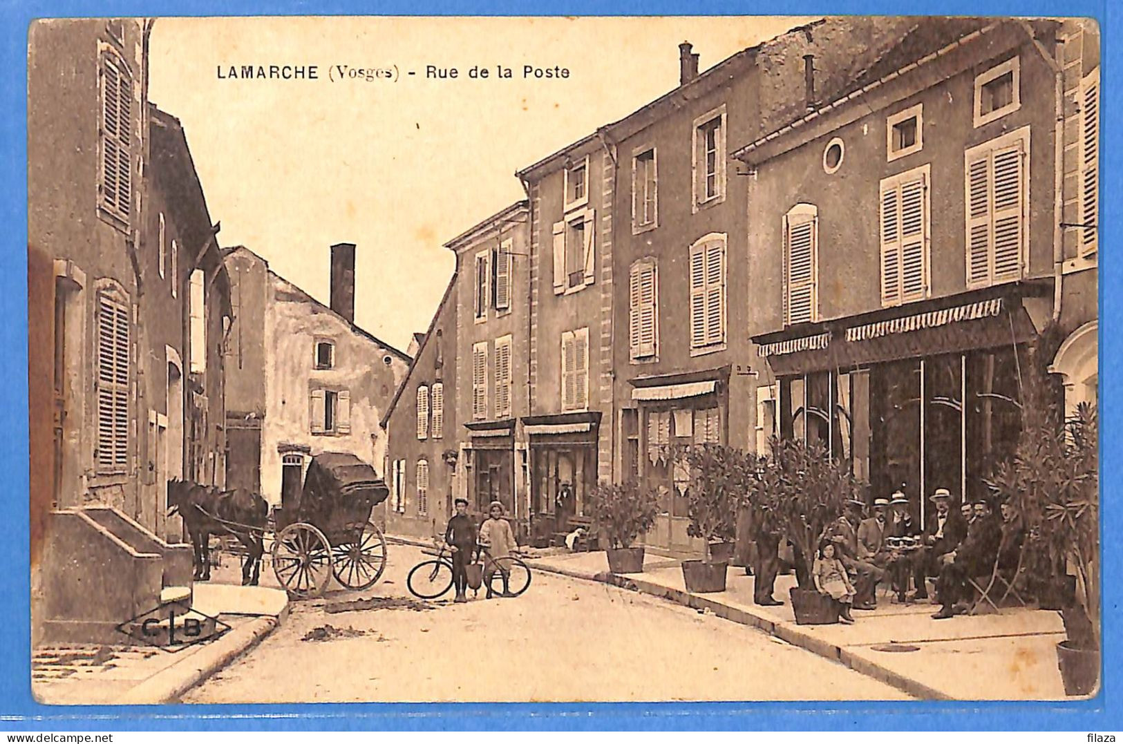 88 - Vosges - Lamarche - Rue De La Poste (N14442) - Lamarche