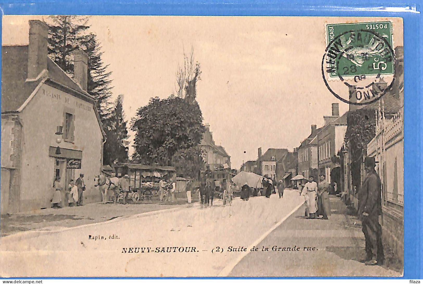 89 - Yonne - Neuvy Sautour - Suite De La Grande Rue (N14453) - Neuvy Sautour