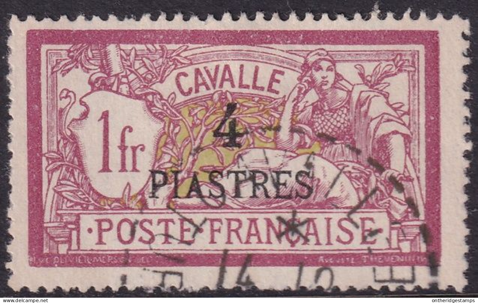 French Offices Cavalle 1902 Sc 14 Yt 15 Used - Oblitérés