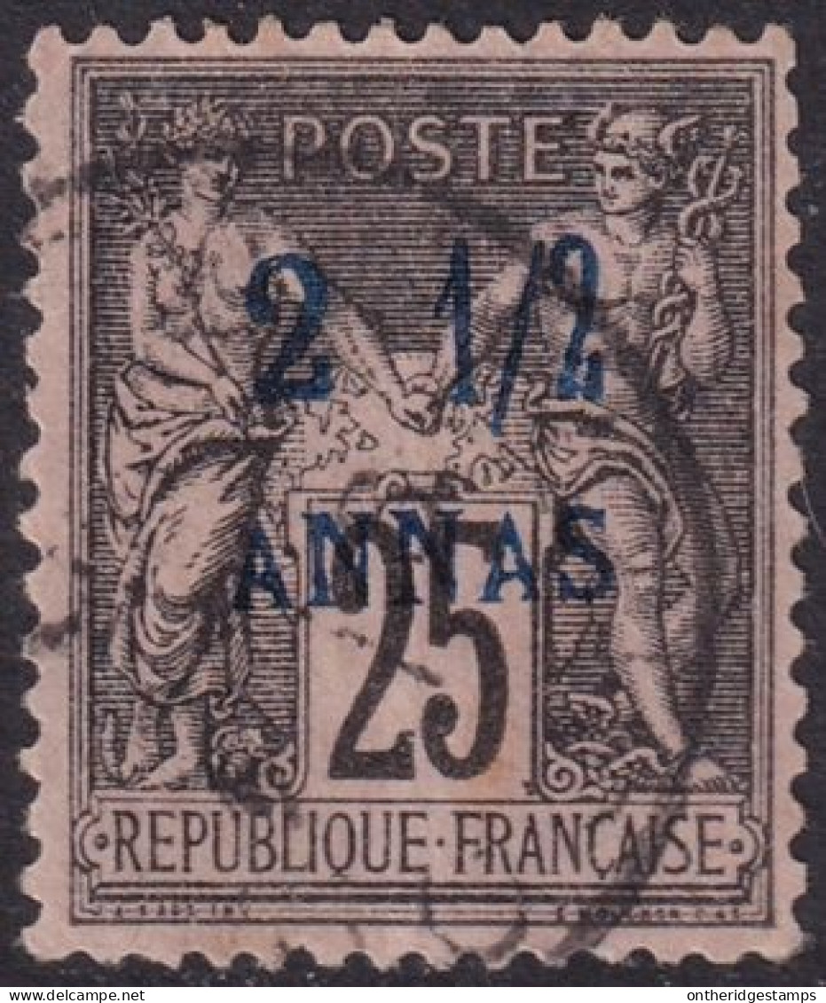 French Offices Zanzibar 1894 Sc 5 Yt 5 Used - Oblitérés