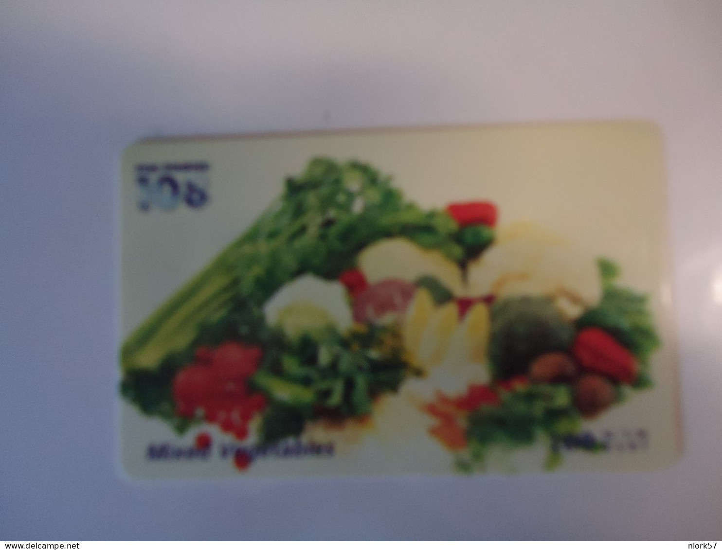 THAILAND USED   CARDS PIN 108  FRUITS - Alimentazioni