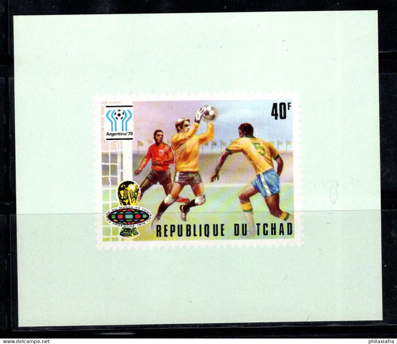 Chad - 2022 Chess Olympiad 2022 - 3 Stamp Sheet - TCH220140a