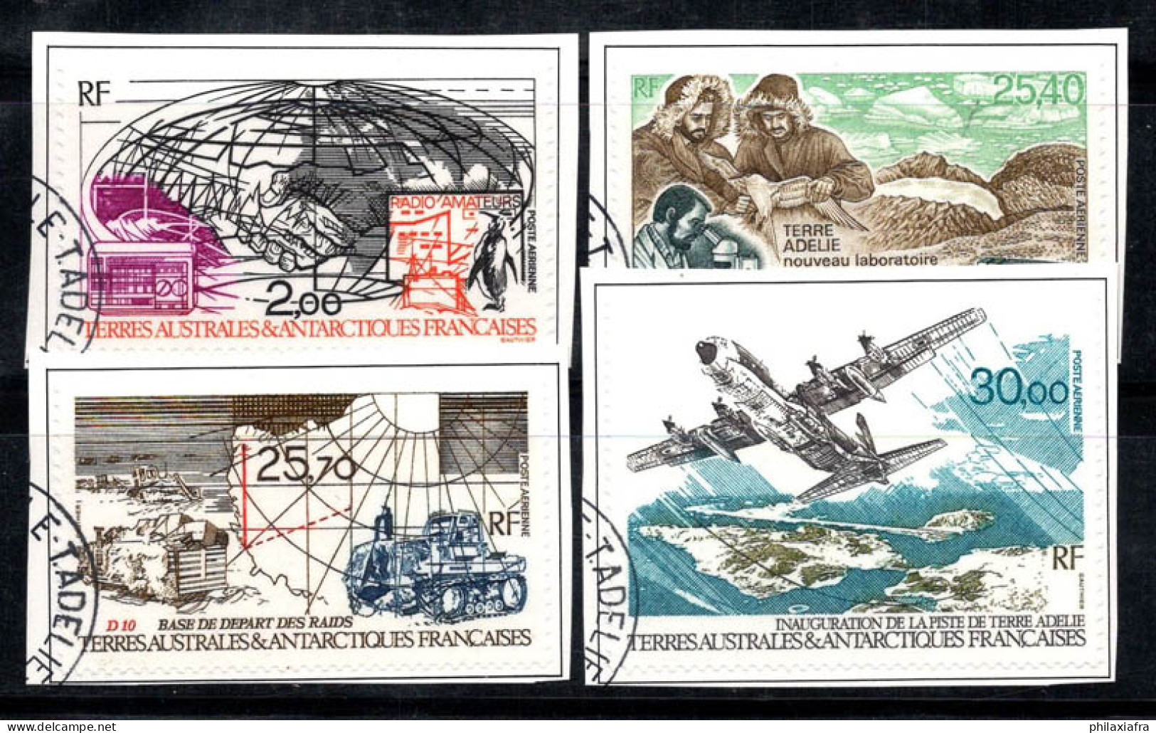 Territoire Antarctique TAAF Français 1993 Mi. 300,309-10,313 Oblitéré 100% Poste Aérienne Scientifiques,Avion - Used Stamps